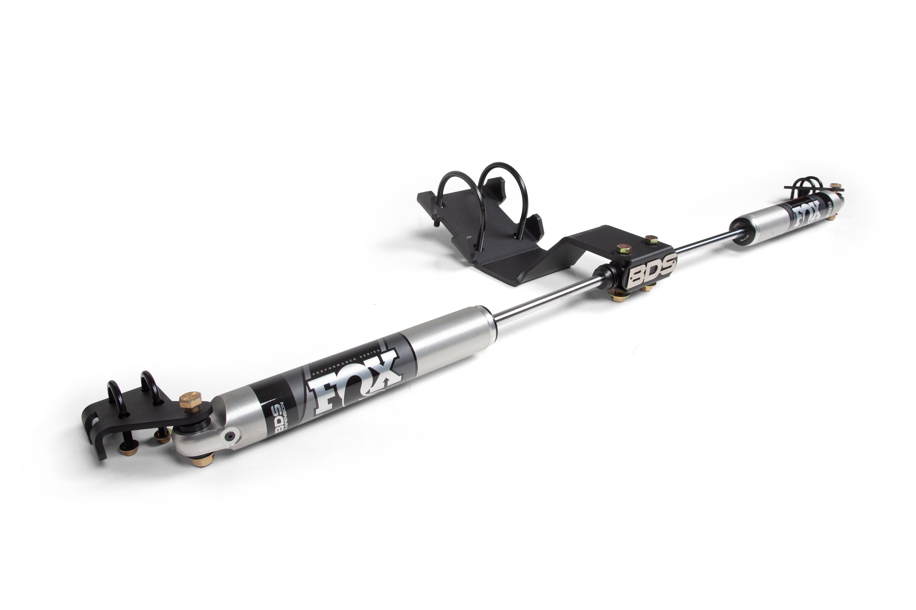 Dual Steering Stabilizer Kit w/ FOX 2.0 Performance Shocks | Fits 0-2 Inch Lift | Ford F250/F350 Super Duty (05-26) 4WD