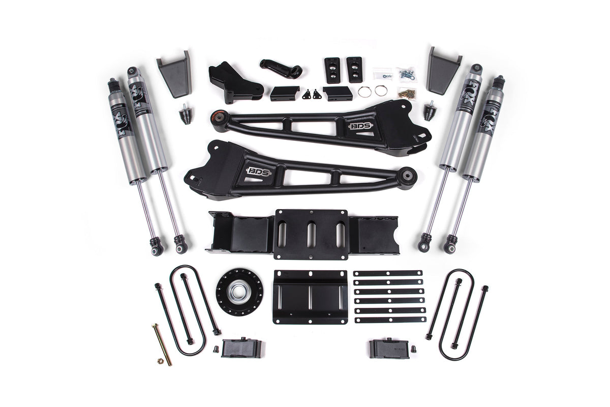 4 Inch Lift Kit w/ Radius Arm | Extended Travel | Ram 3500 (25-26) 4WD | Diesel