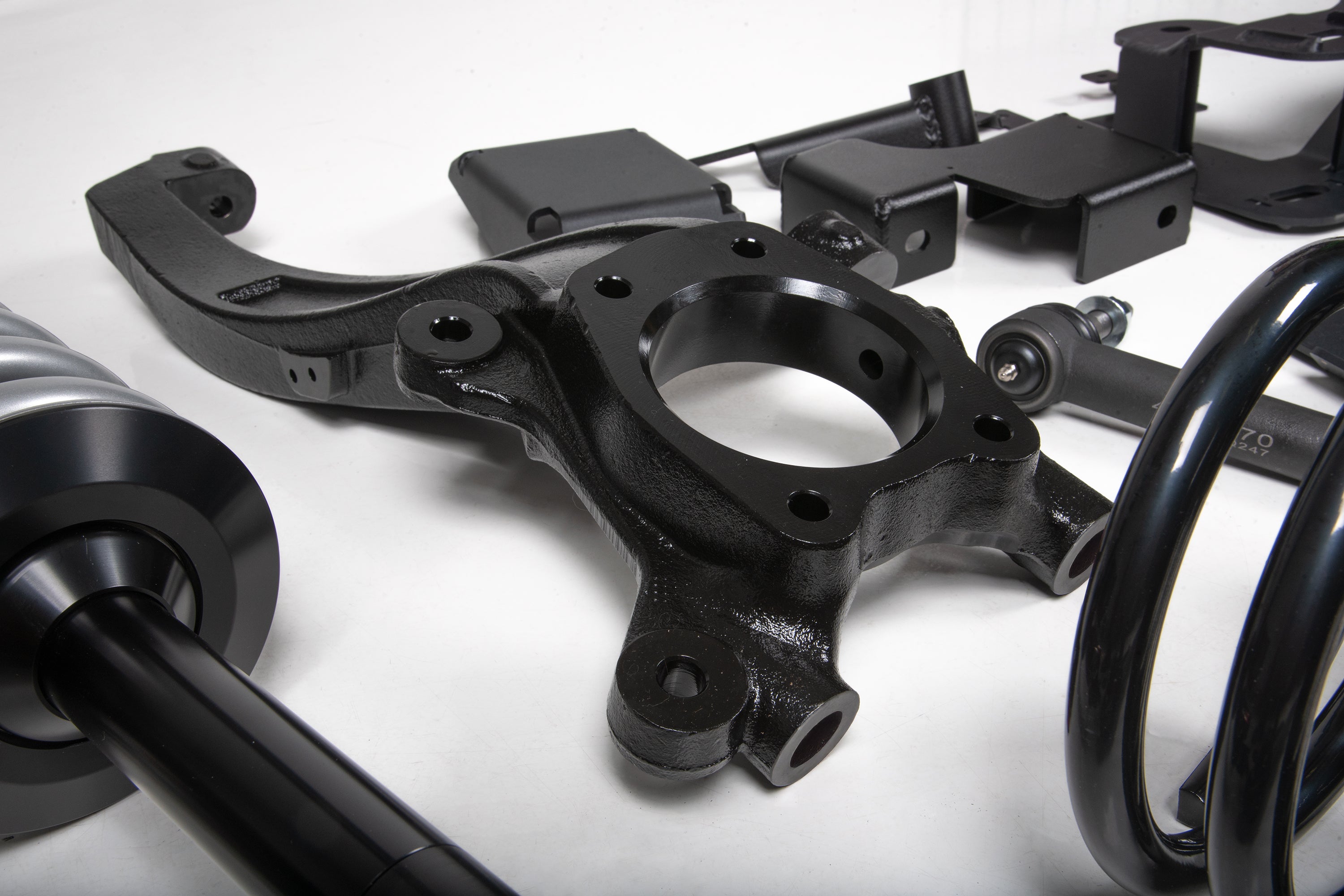 7 inch lift kit components for 2022-2025 Toyota Tundra 4WD, showcasing high-quality parts for off-road performance.