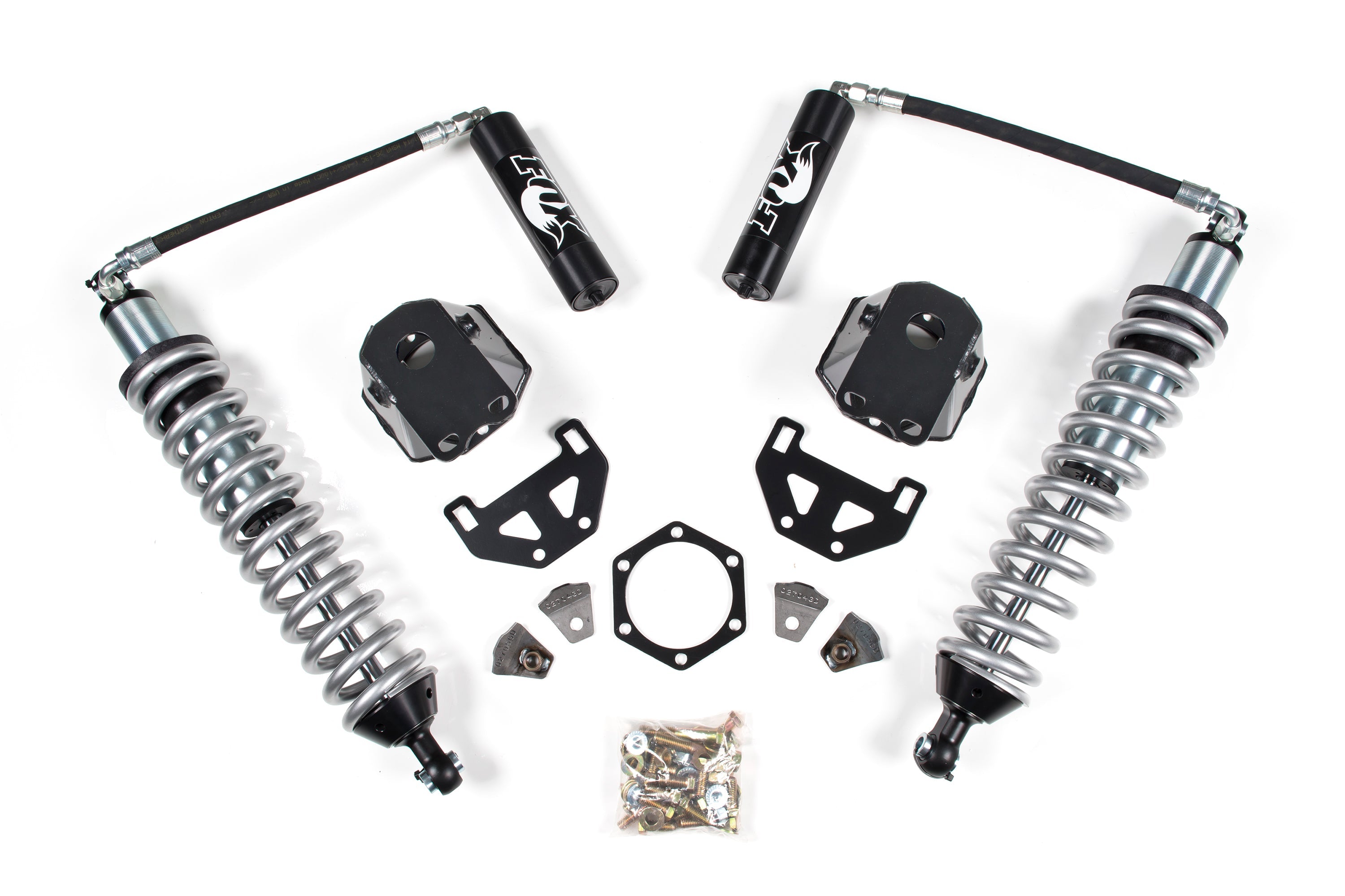 FOX 2.5 Coilover Conversion Upgrade - 8 Inch Lift | Factory Series | Dodge Ram 2500 (03-13) & 3500 (03-12) 4WD | Diesel