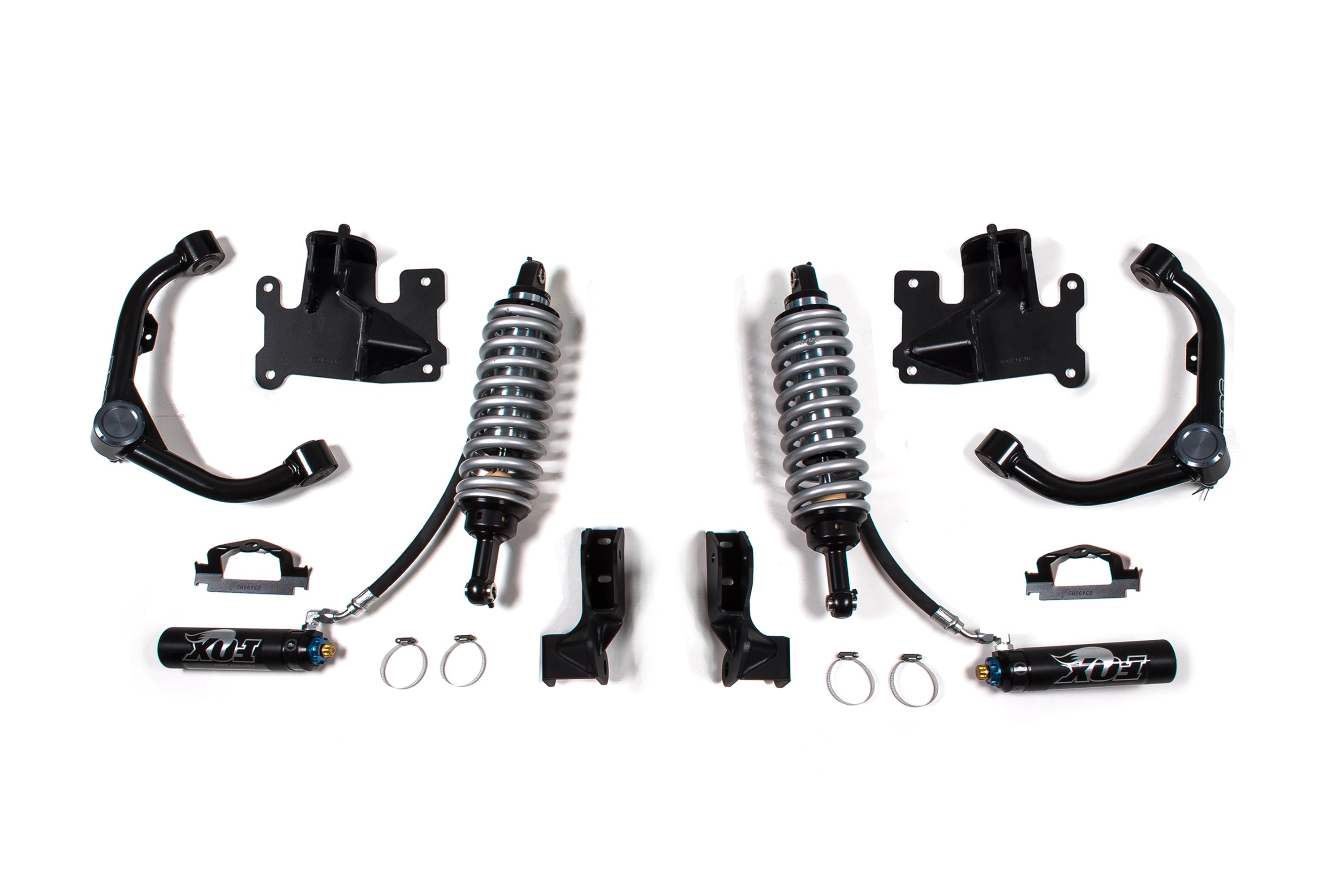 FOX 2.5 Coilover Conversion Upgrade - 4.5 Inch Lift | Factory Series | Chevy Silverado or GMC Sierra 2500HD/3500HD (01-10) 4WD | Diesel
