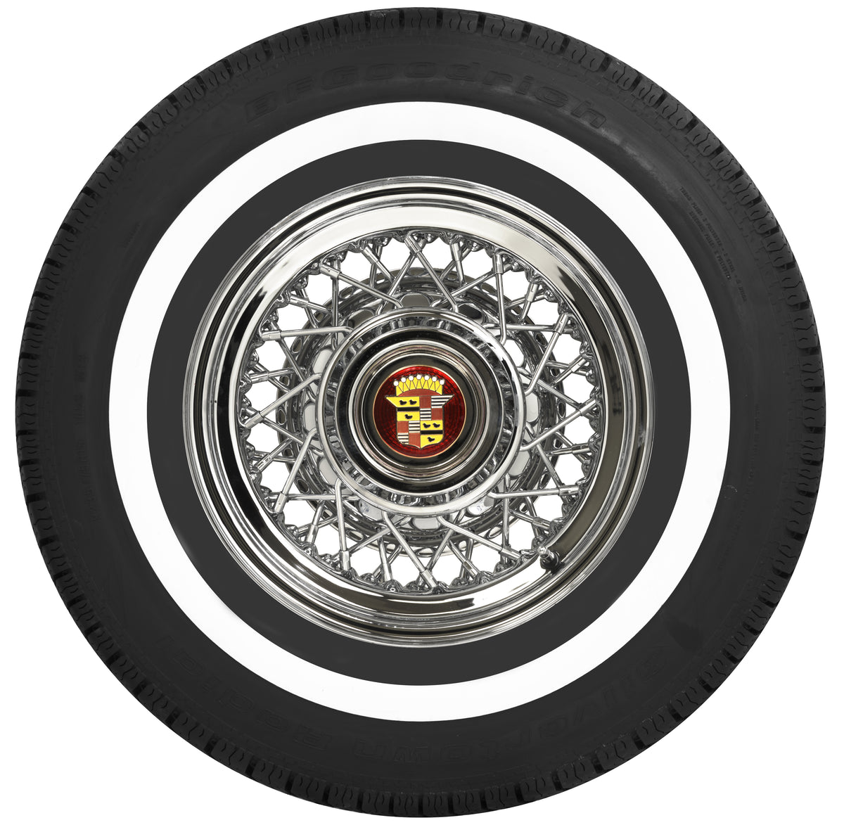 BFGoodrich P225/70R15 1 1/2" White Wall - 579788