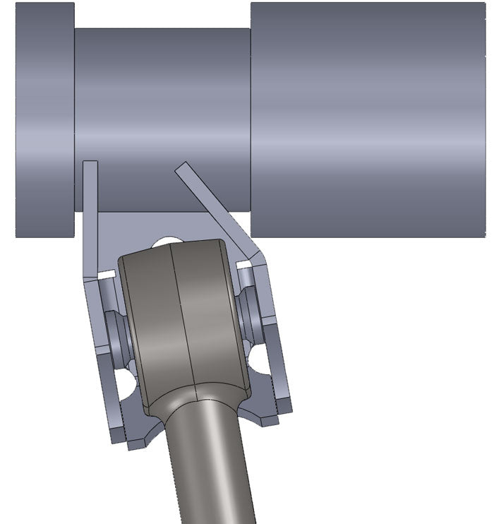 Dana 60 Lower Link Axle Brackets 10 Deg 3.5-3.75 Inch Pair Artec Industries