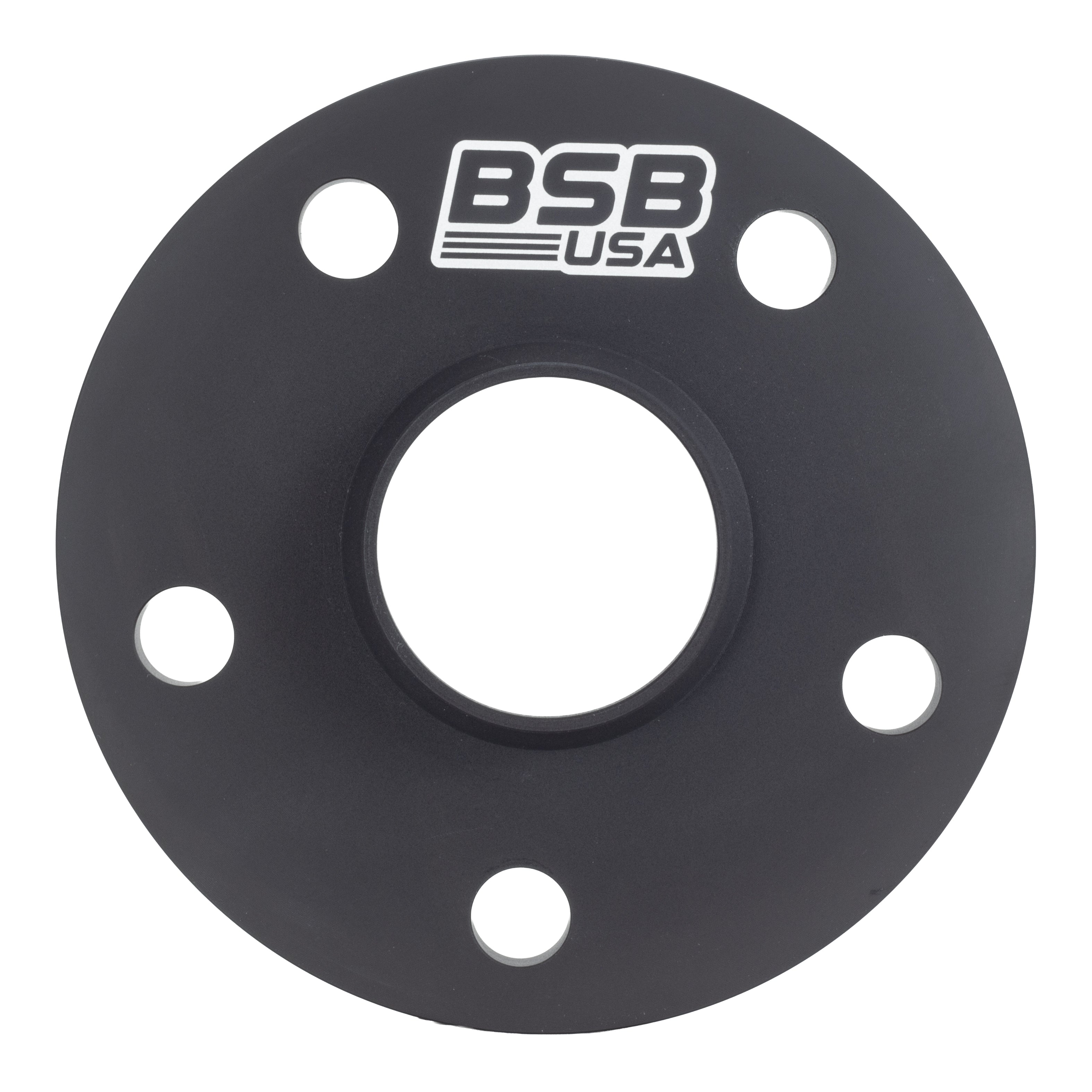 American Made 1/2" 5x4.5 Wheel Spacers For Subaru Impreza WRX STI Outback Forester - Hubcentric, 56.1mm Hub, Black, Made in the USA