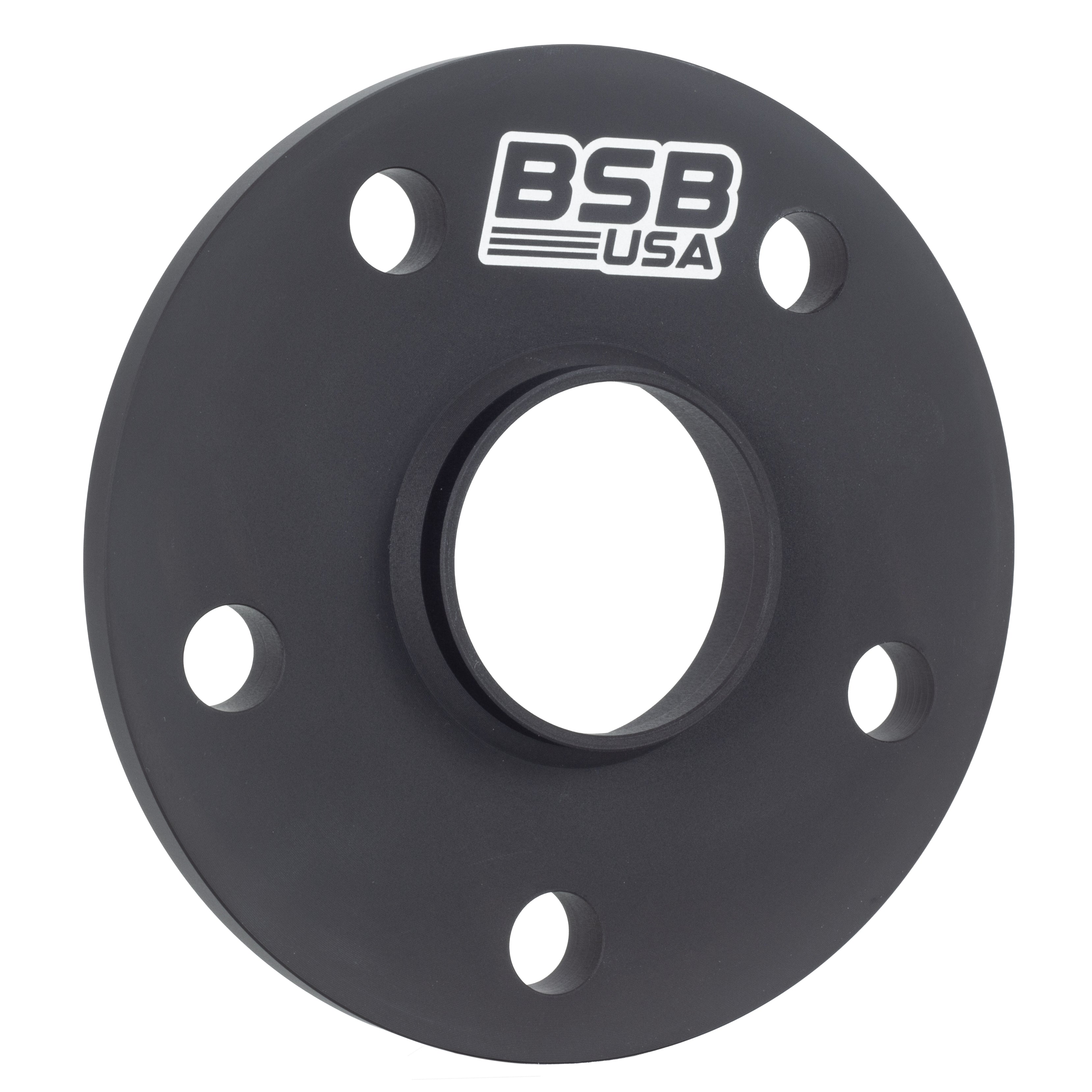 American Made 1/2" 5x4.5 Wheel Spacers For Subaru Impreza WRX STI Outback Forester - Hubcentric, 56.1mm Hub, Black, Made in the USA