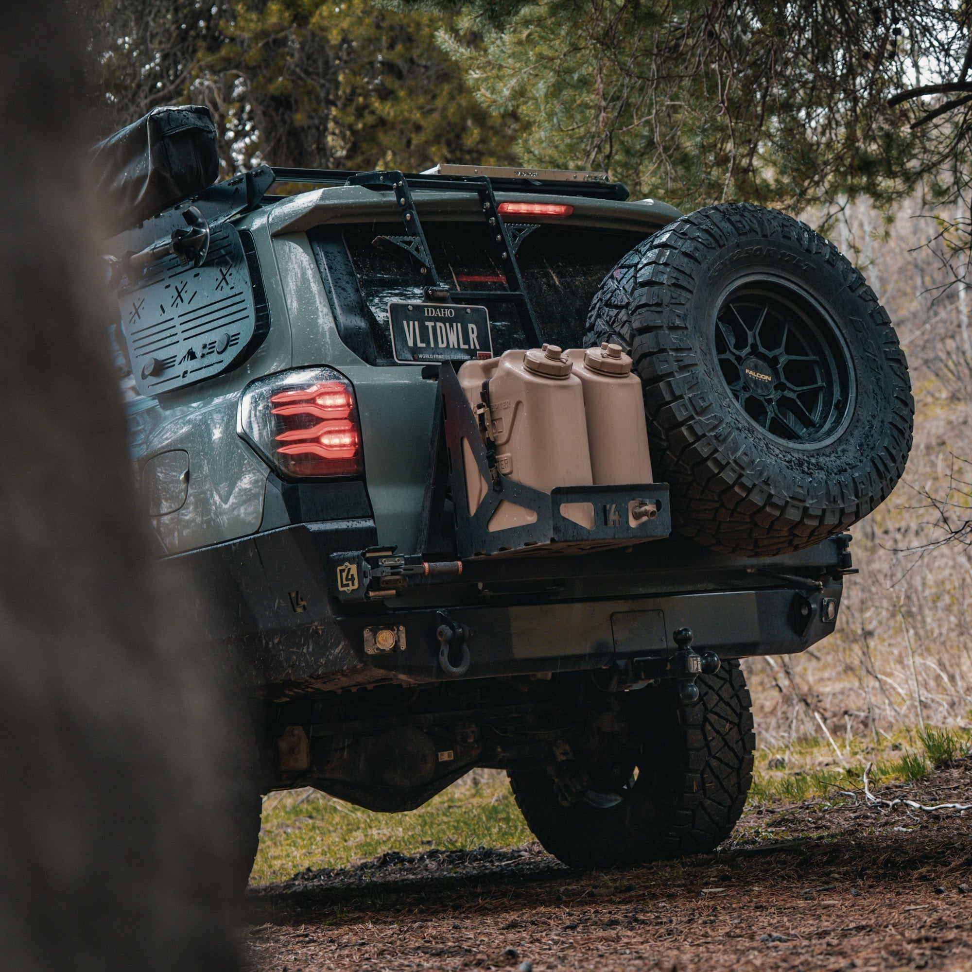 2010-2024 Toyota 4Runner Overland Series Rear Bumper