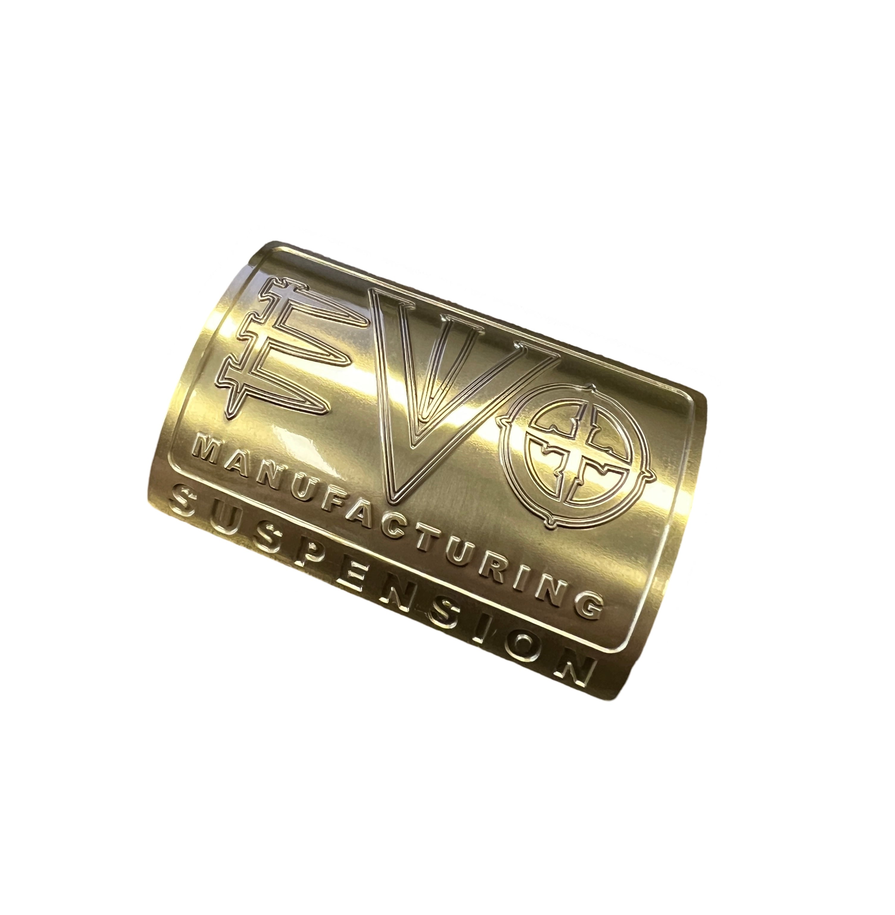 EVO Lower Control Arm Cast Badge Sticker 2" Tube