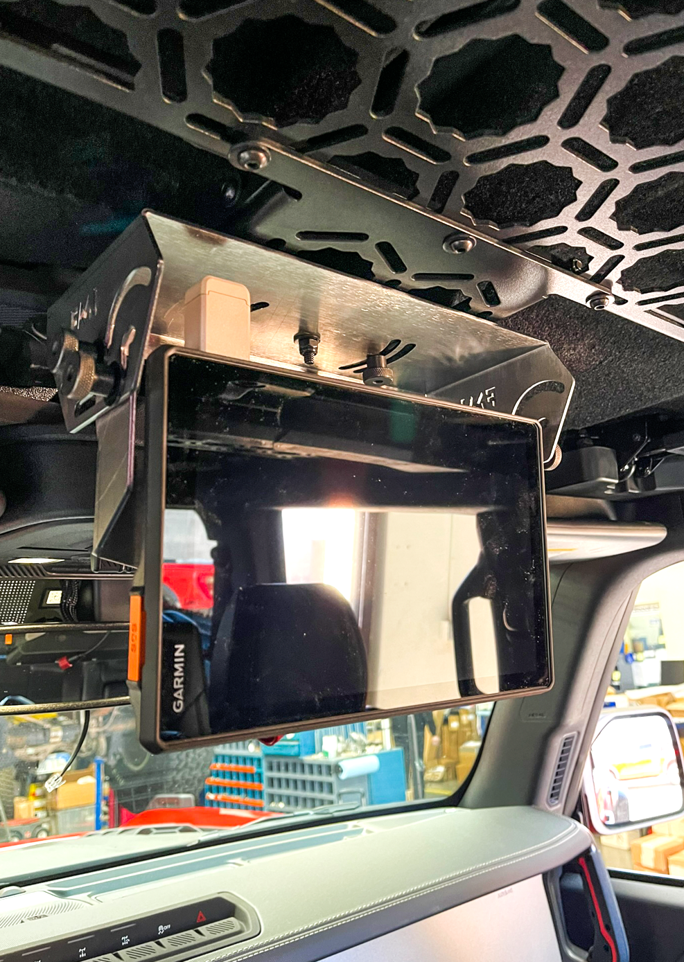 Fold Down Garmin TREAD-XL GPS Mount - (for Bronco & Bronco Raptor Roof Panel)