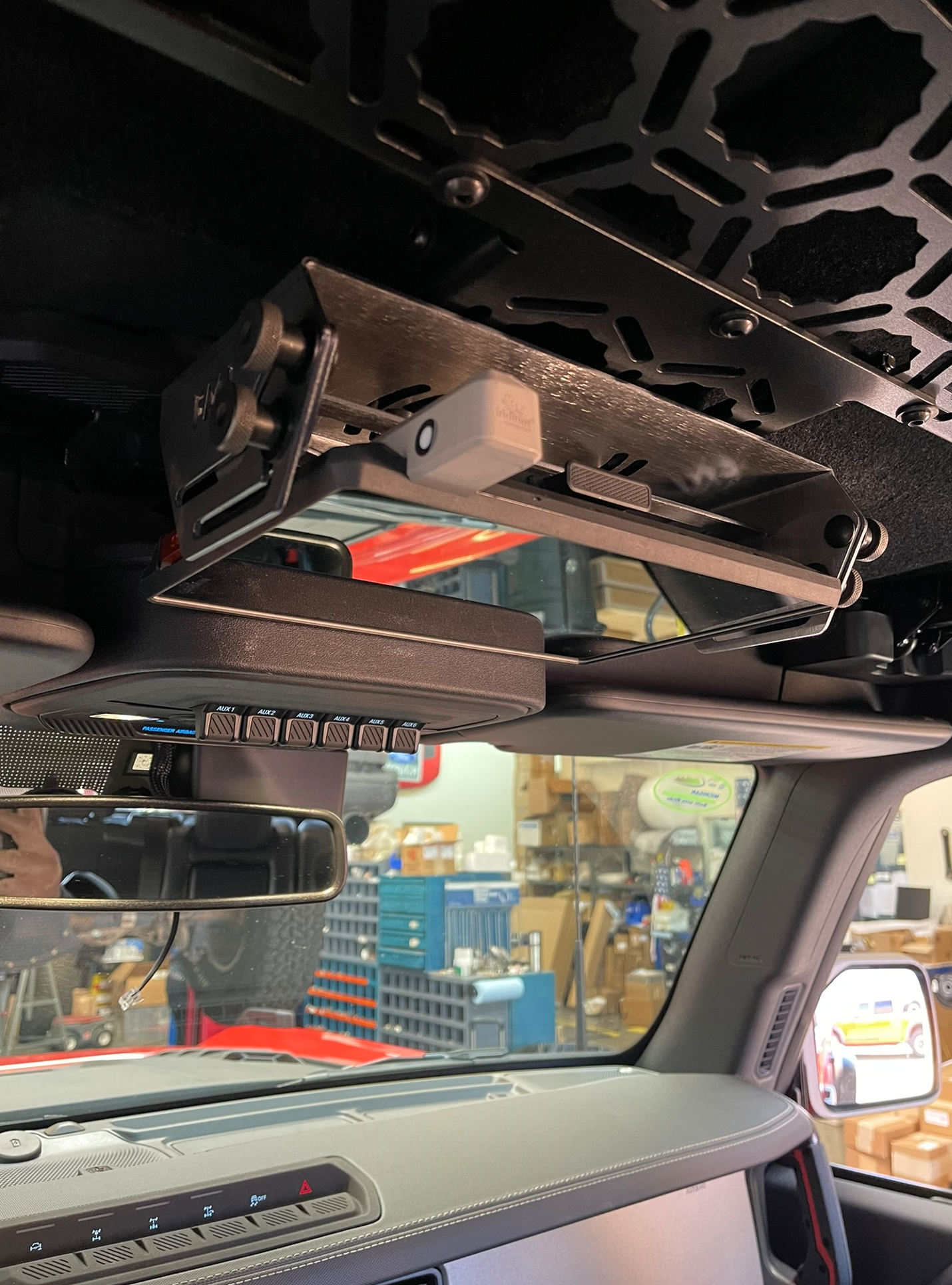 Fold Down Garmin TREAD-XL GPS Mount - (for Bronco & Bronco Raptor Roof Panel)