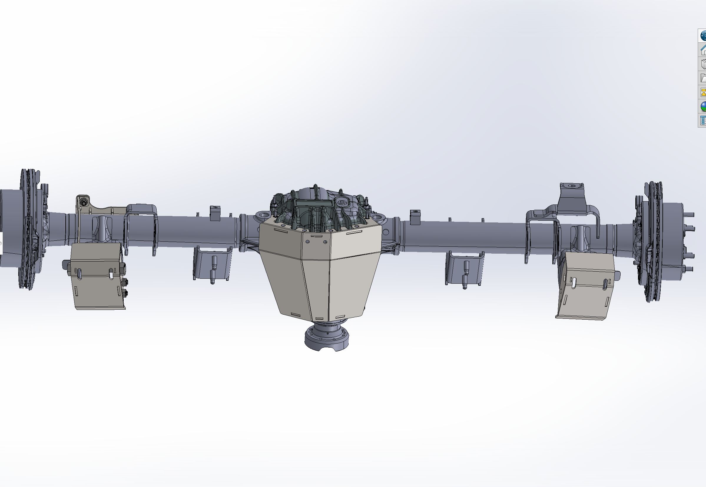 2021 and newer Ford Bronco rear differential skid plate designed for enhanced protection during off-road adventures.