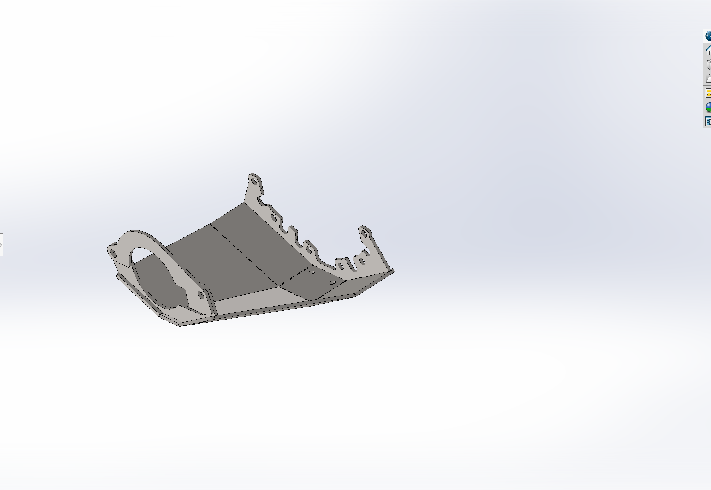 2021 and newer Ford Bronco rear differential skid plate designed for off-road protection and durability.