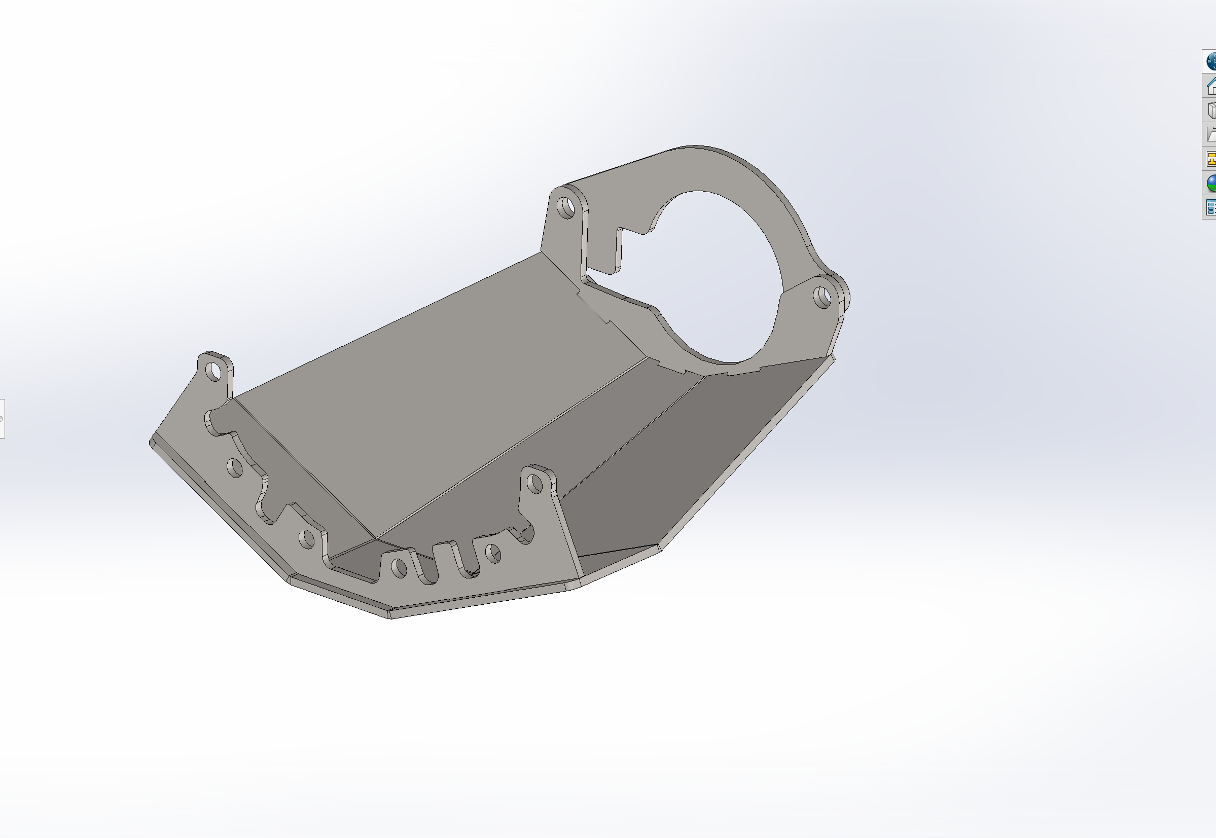 2021 and up Ford Bronco rear differential skid plate designed for offroad protection and durability.