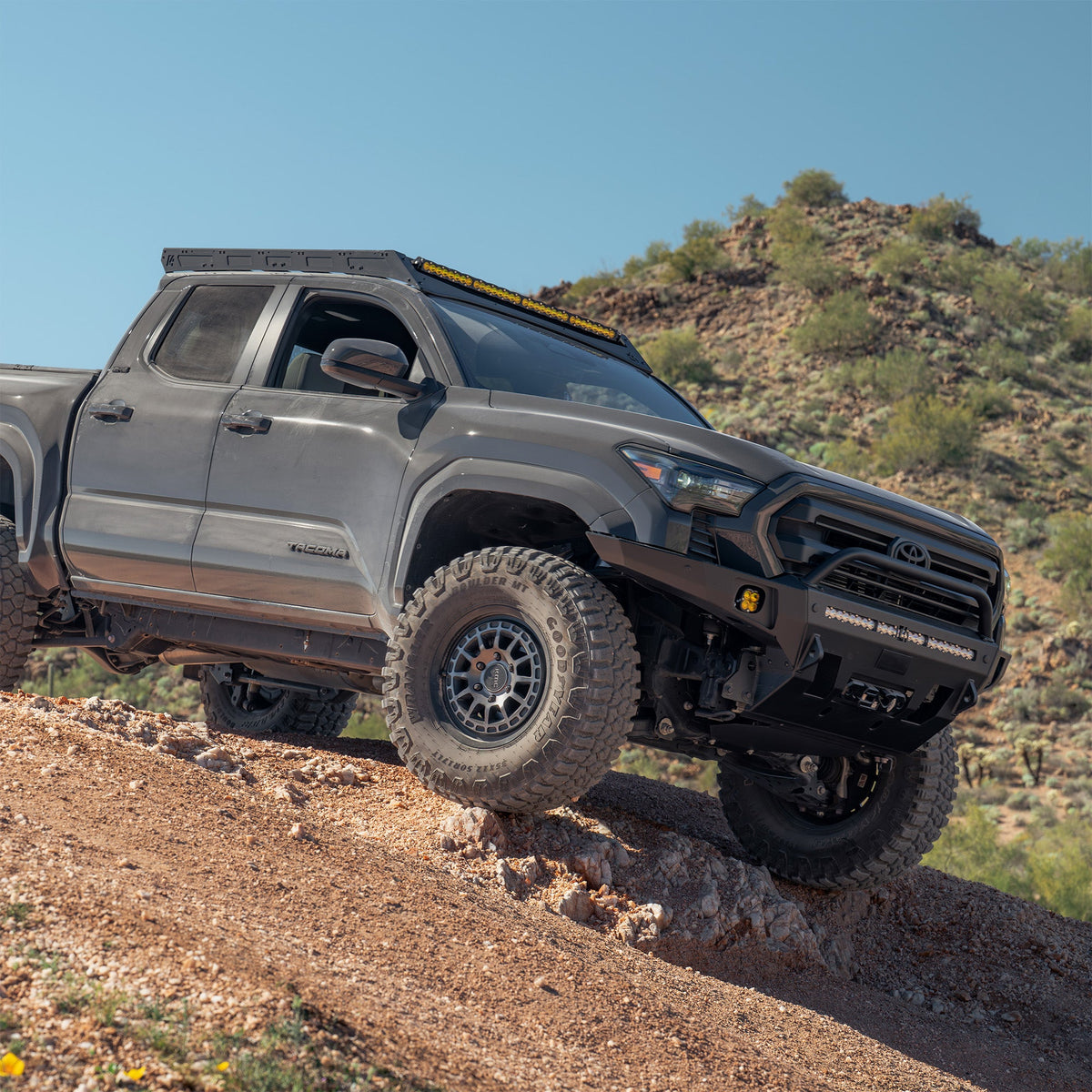 2024+ Toyota Tacoma Roof Rack with Optional Light Bar Mount