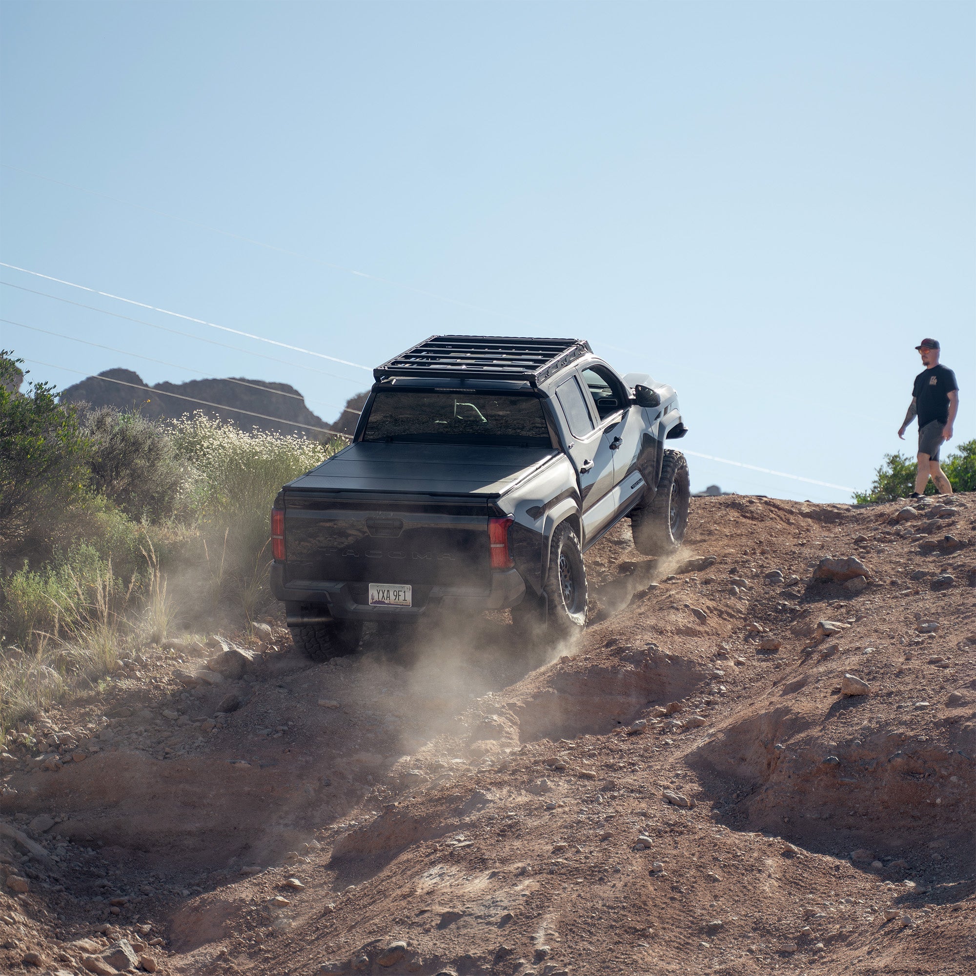 2024+ Toyota Tacoma Roof Rack with Optional Light Bar Mount