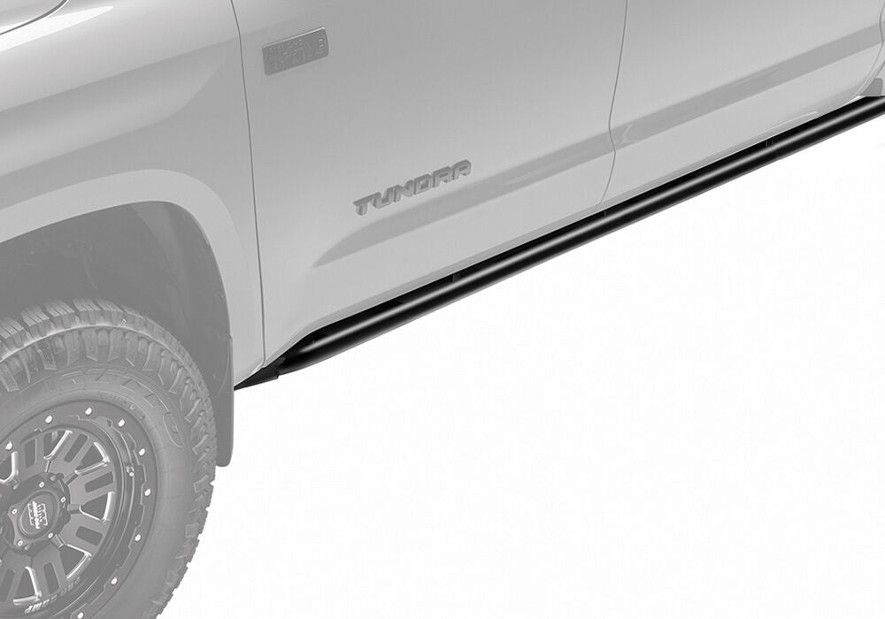 RKR Rock Rails Cab Length 2019 (New Body Style)-2025 Chevy Silverado/GMC Sierra 1500/2020-2025 2500 HD/3500 HD Crew Cab Textured Black NFab