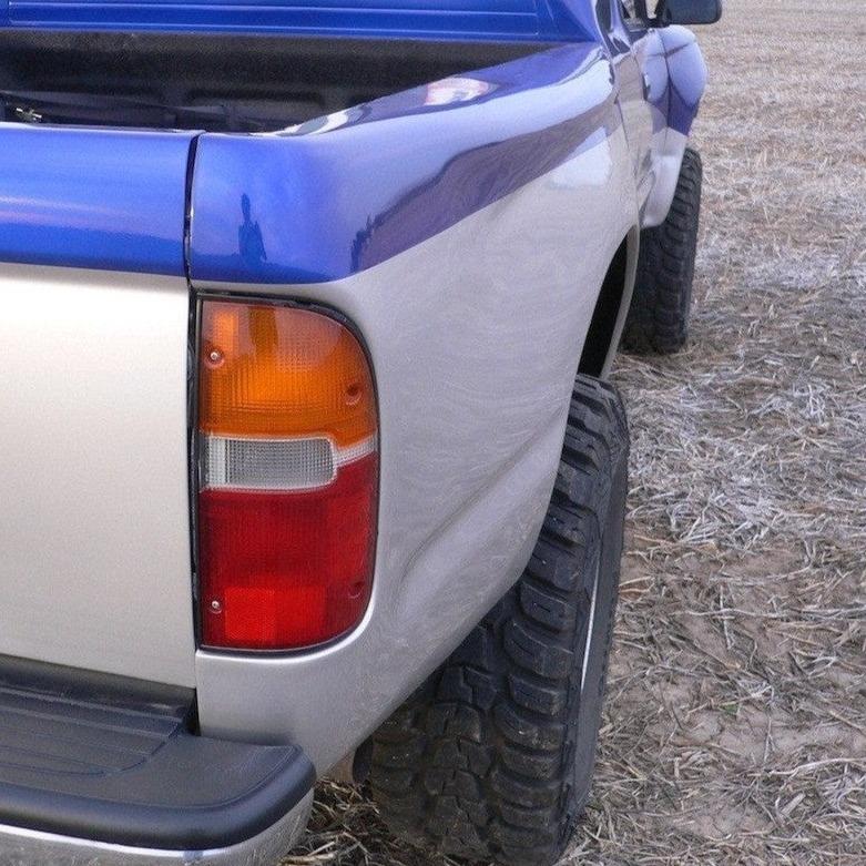 1995-2004 Toyota Tacoma bedsides showcasing a durable design for enhanced offroad performance and style.