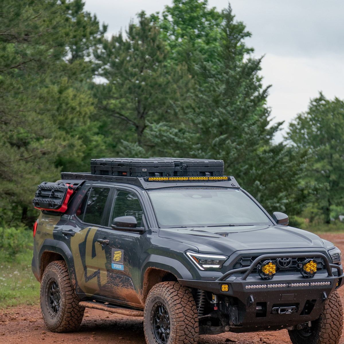 2025+ Toyota 4Runner Roof Rack with Optional Light Bar Mount
