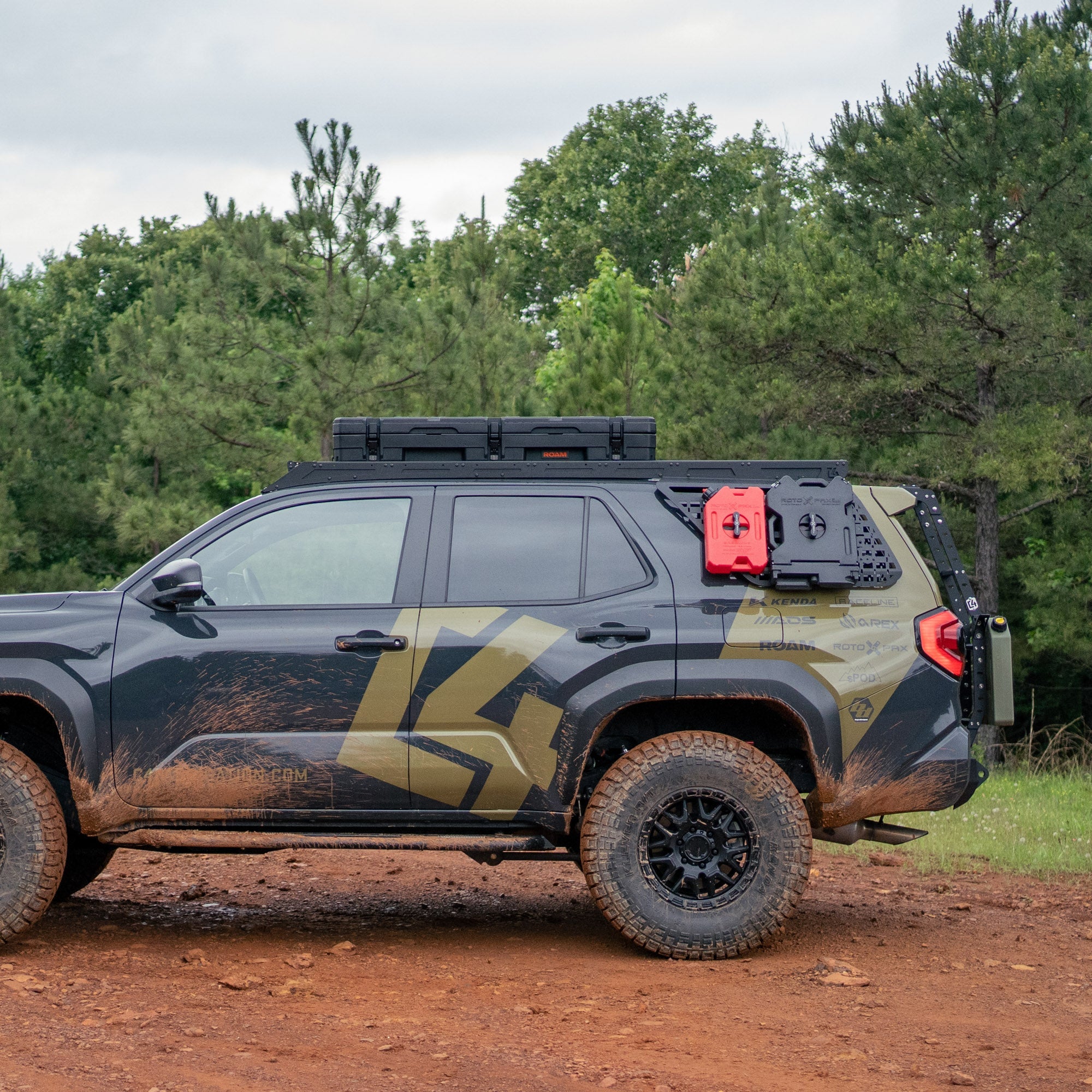 2025+ Toyota 4Runner Roof Rack with Optional Light Bar Mount