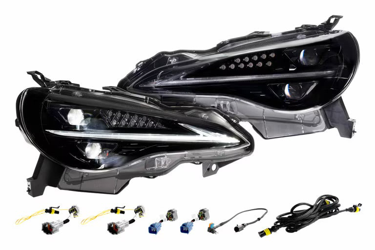 Morimoto XB LED Projector Headlights: Toyota Scion FRS/Subaru BRZ/GT86 2012-2020 Gen2