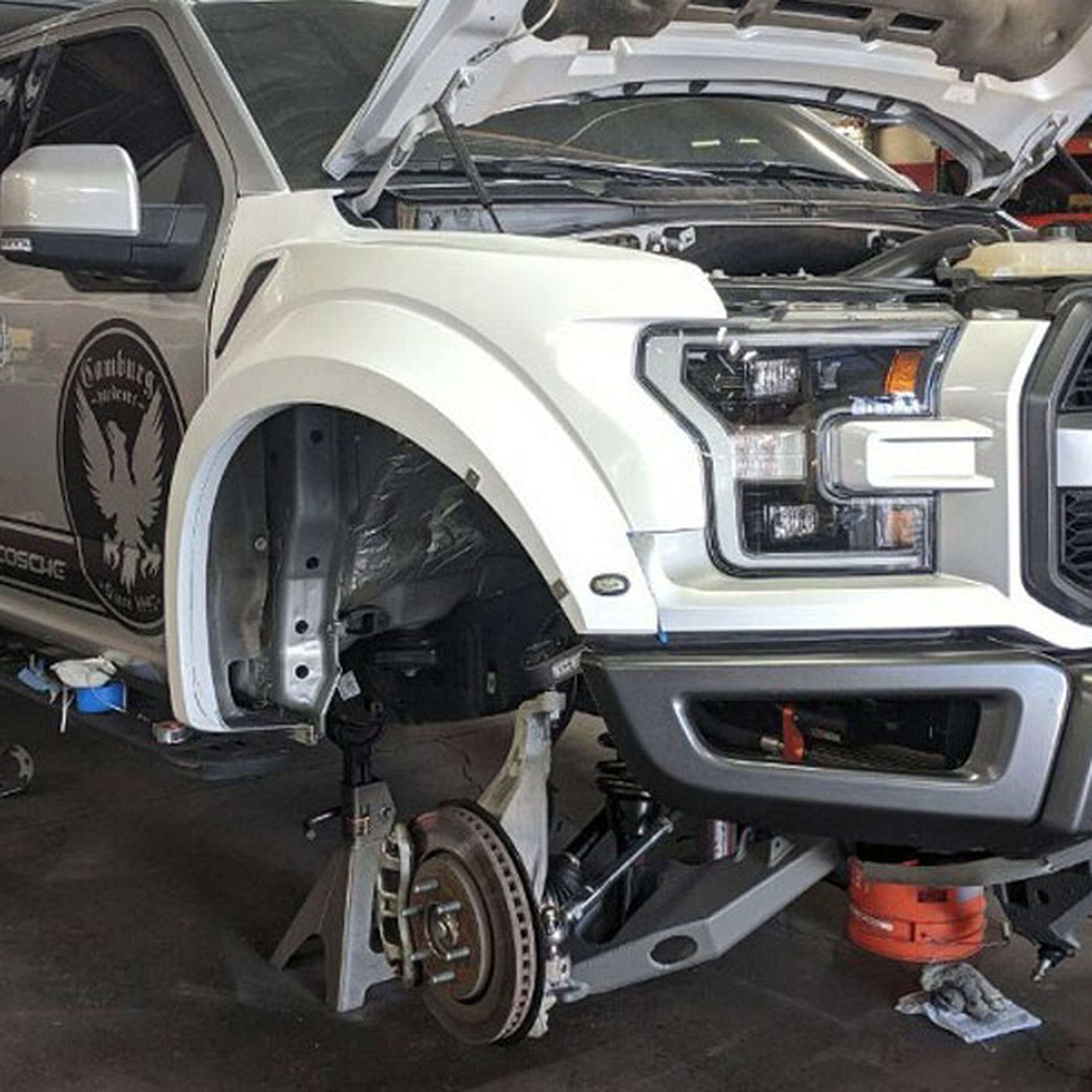 Camburg Engineering 2017-2020 Ford F-150 Raptor Gold KINETIK Series Long Travel Kit CAM-110176-K-GLD