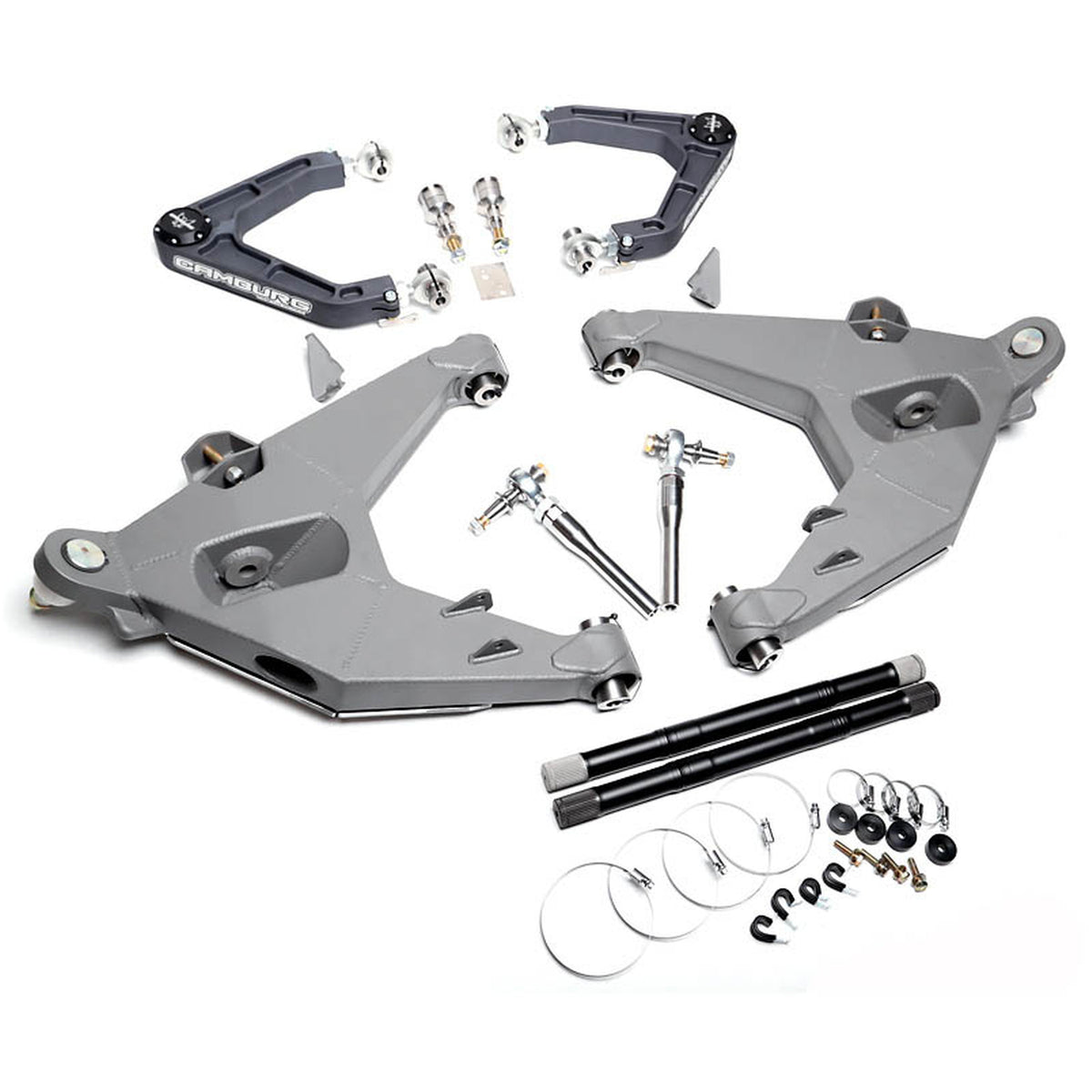 Camburg 17-20 Ford F-150 Raptor Performance L/T Kit w/ Axles (Billet Uni UCA) (Grey)