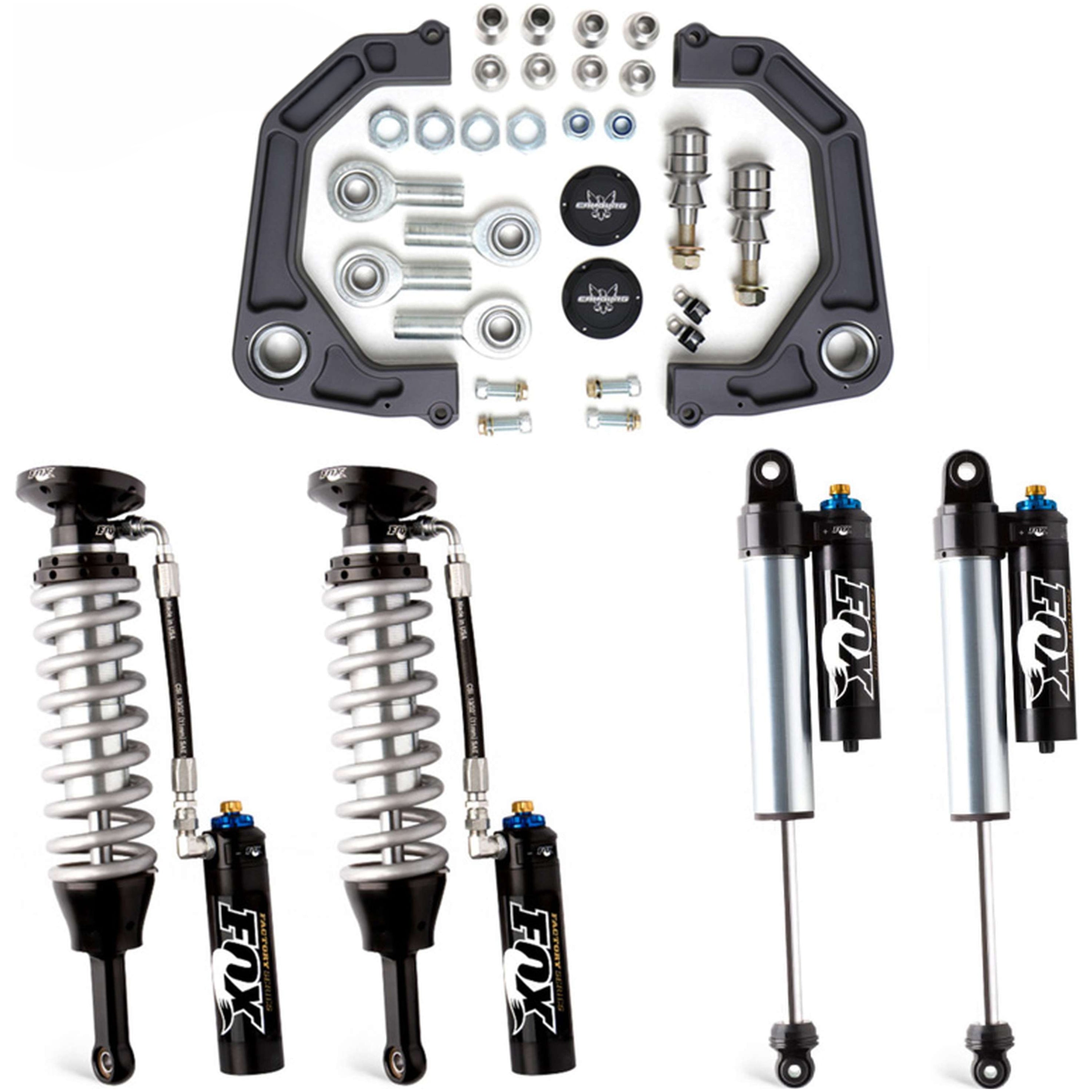 Camburg Engineering 4WD 2014-2020 Ford F-150 Excludes Raptor FOX 2.5 Factory DSC KINETIK Series Lift Kit CAM-110195-K