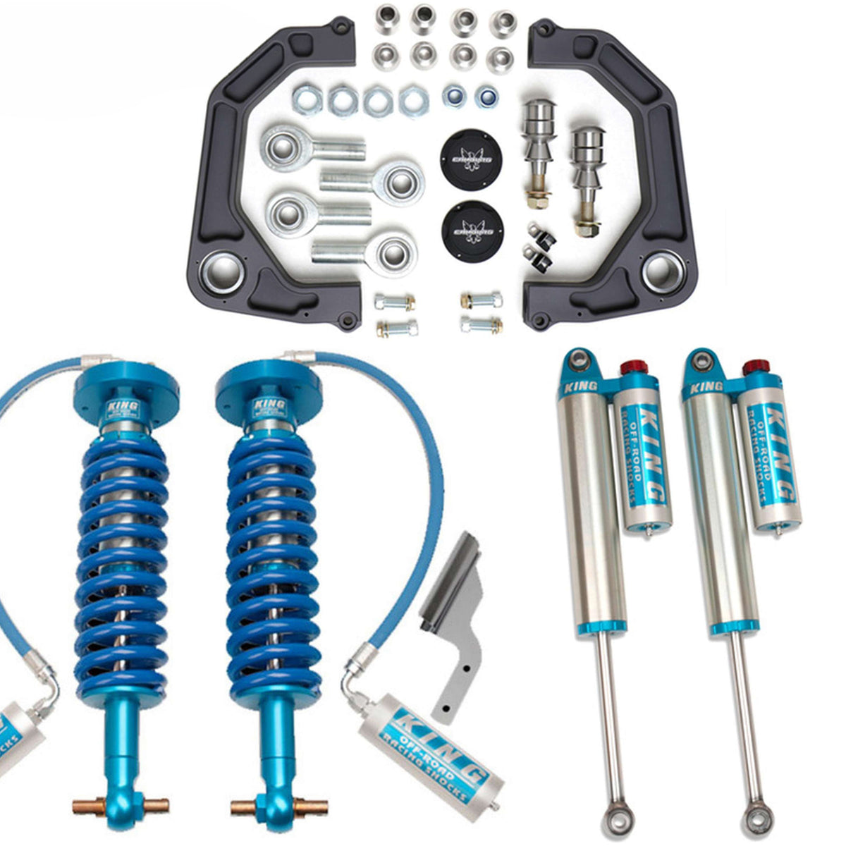 Camburg Engineering 2WD/4WD 2014 Ford F-150 Excludes Raptor King 2.5 KINETIK Series Lift Kit CAM-110198-K