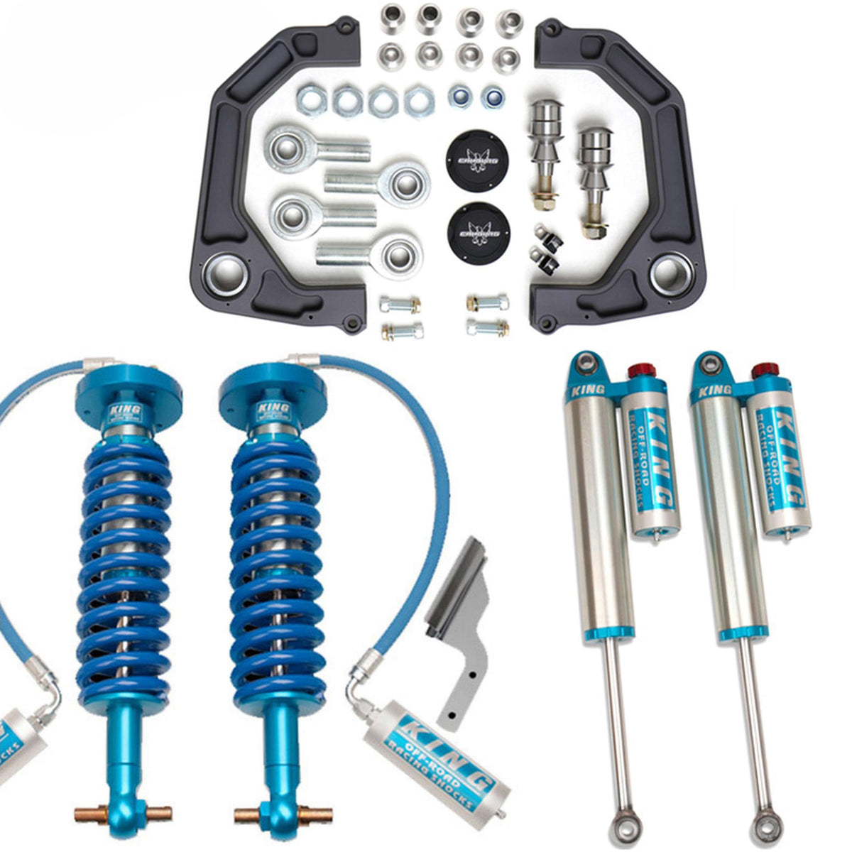 Camburg Engineering 4WD 2021-2024 Ford F-150 Excludes Raptor King 2.5 KINETIK Series Lift Kit CAM-110212-K
