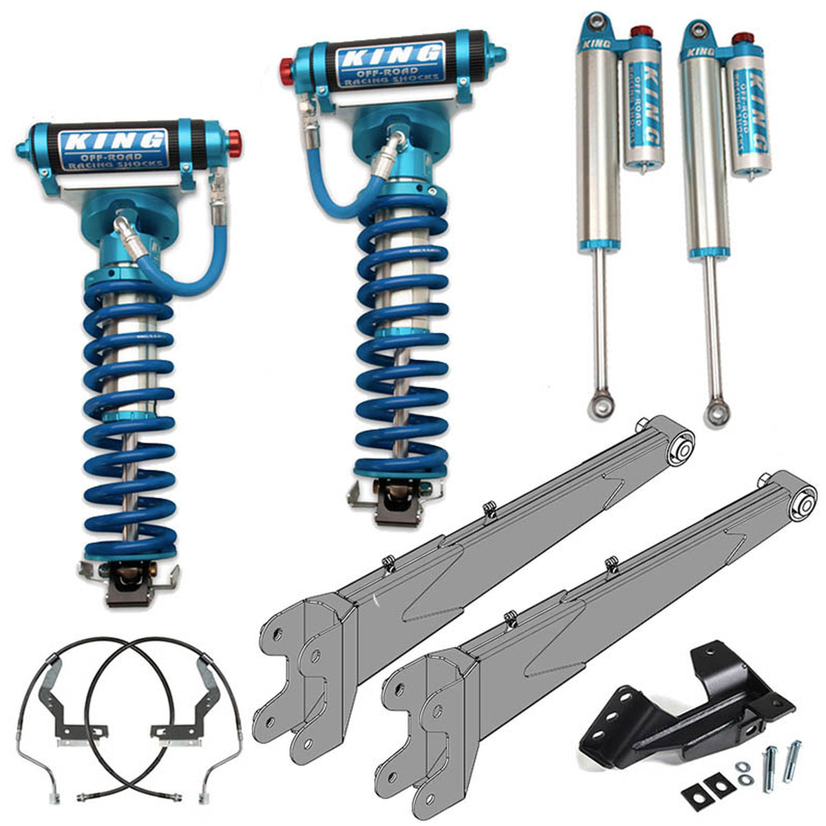 Camburg Engineering Ford F-250/350 4wd '17-22 King 3.0 Coilover w/ Adj 2.5/3.5" Performance System