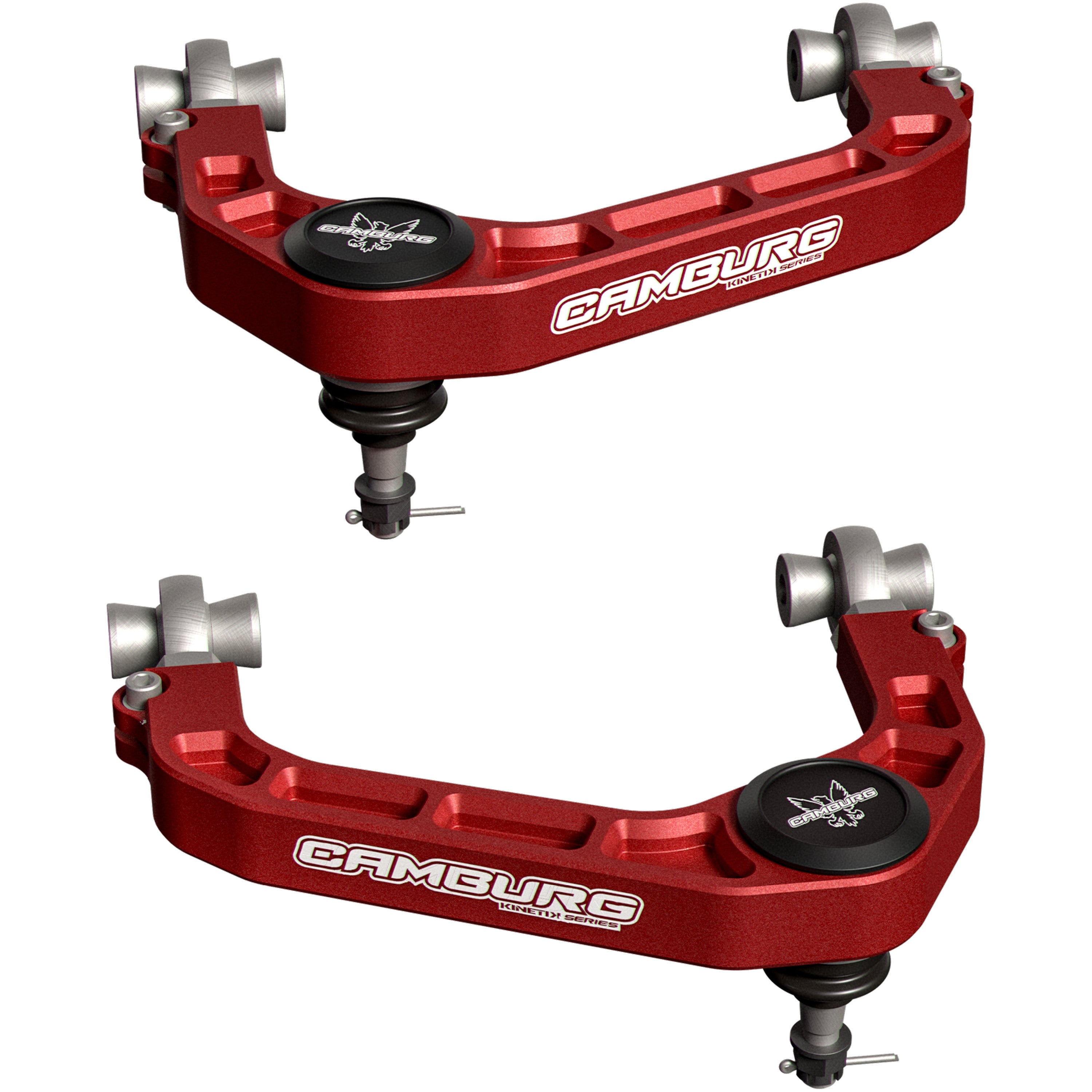 Camburg 15'-20' F-150 KINETIK Series Red X-Joint XL Upper Control Arm Kit
