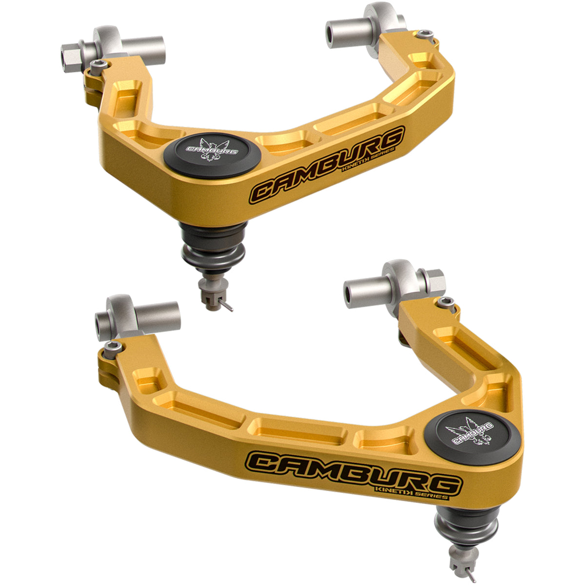Camburg 21-25 Ford Bronco KINETIK Performance Billet X-Joint XL Upper Arms (Gold)