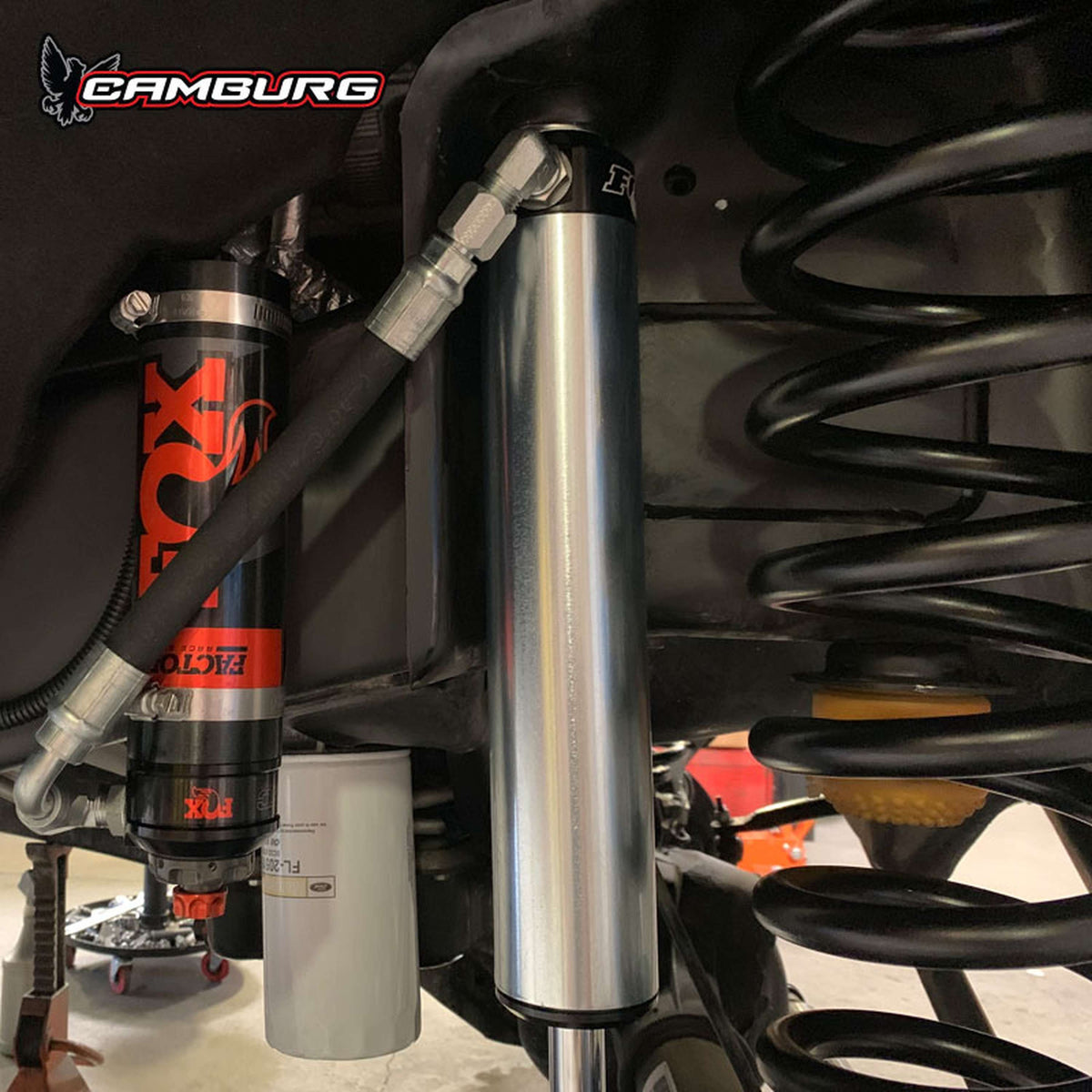 Camburg Engineering Ford F-250/350 4wd '17-25 FOX 2.5 Performance Elite DSC 2.5/3.5" Performance Kit (Gas)