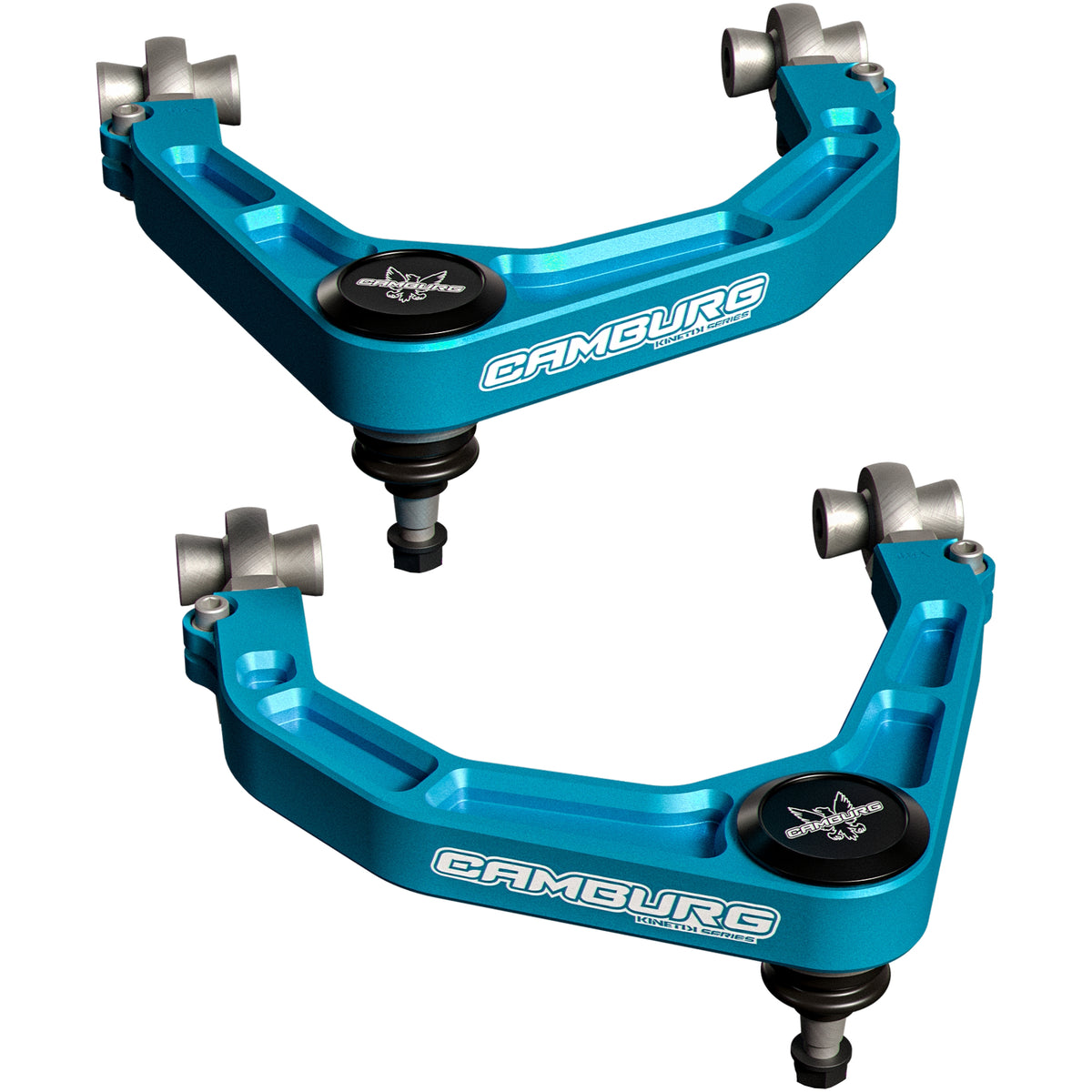 Camburg 21-25 Ford F-150 Raptor KINETIK Performance Billet X-Joint XL Upper Arms (Blue)