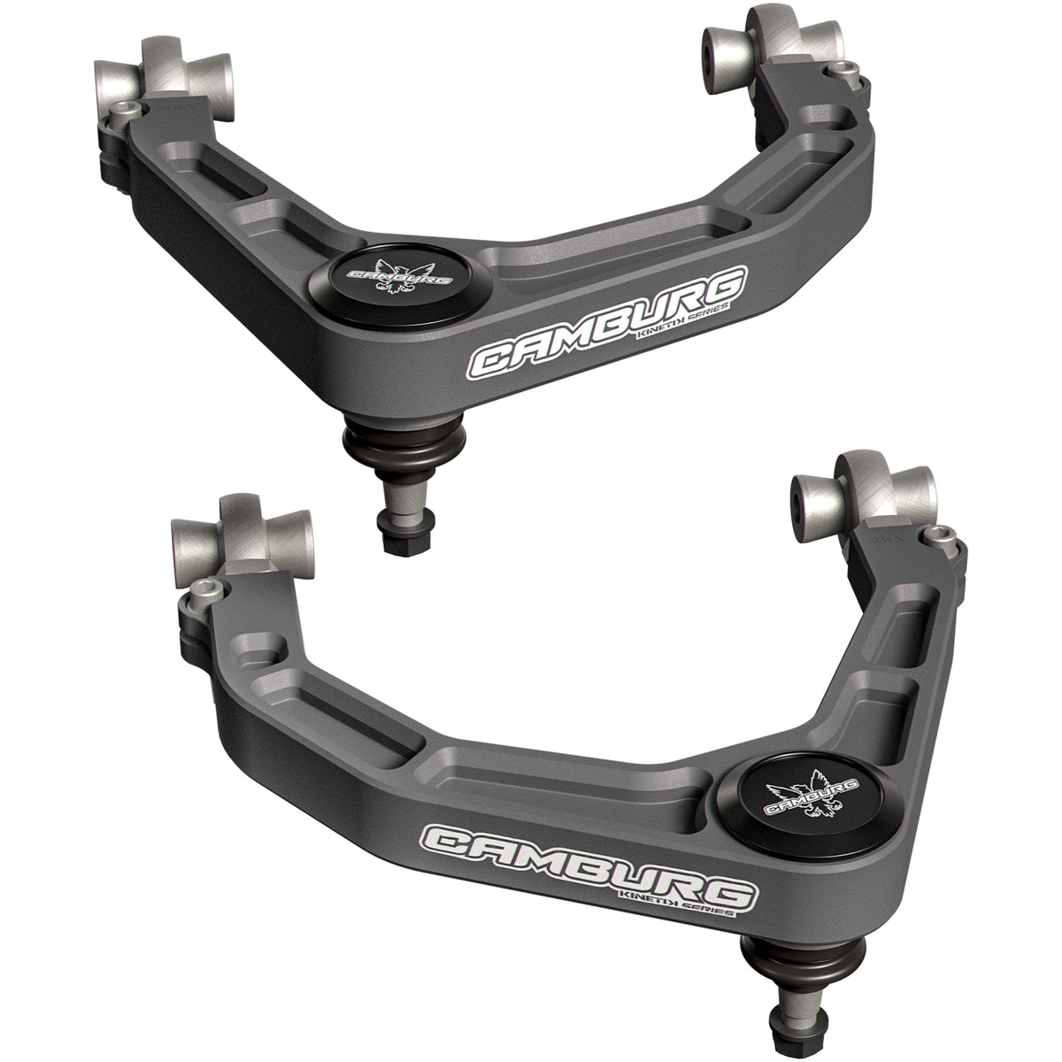 Camburg 21-25 Ford F-150 Raptor KINETIK Performance Billet X-Joint XL Upper Arms (Grey)