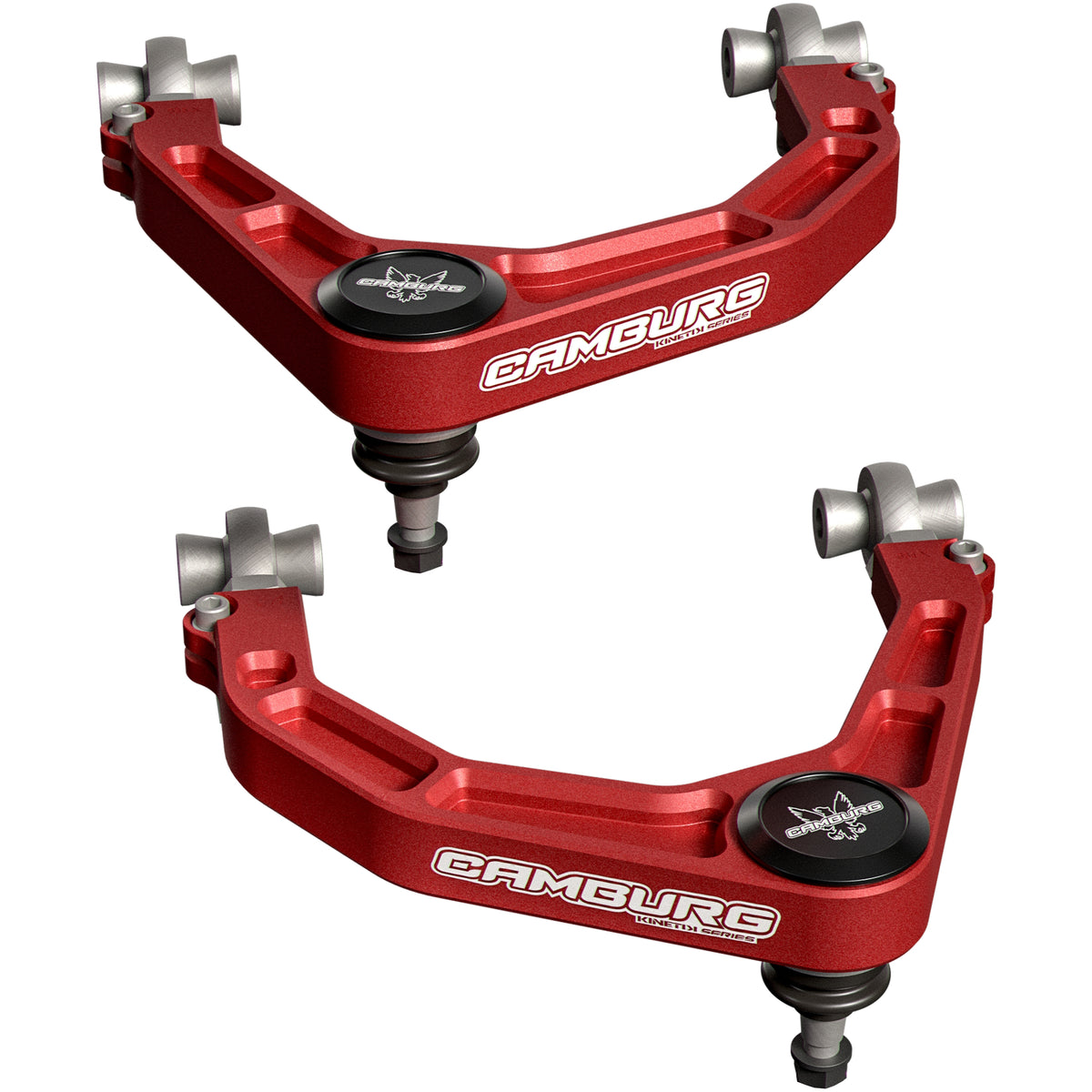 Camburg 21-25 Ford F-150 Raptor KINETIK Performance Billet X-Joint XL Upper Arms (Red)