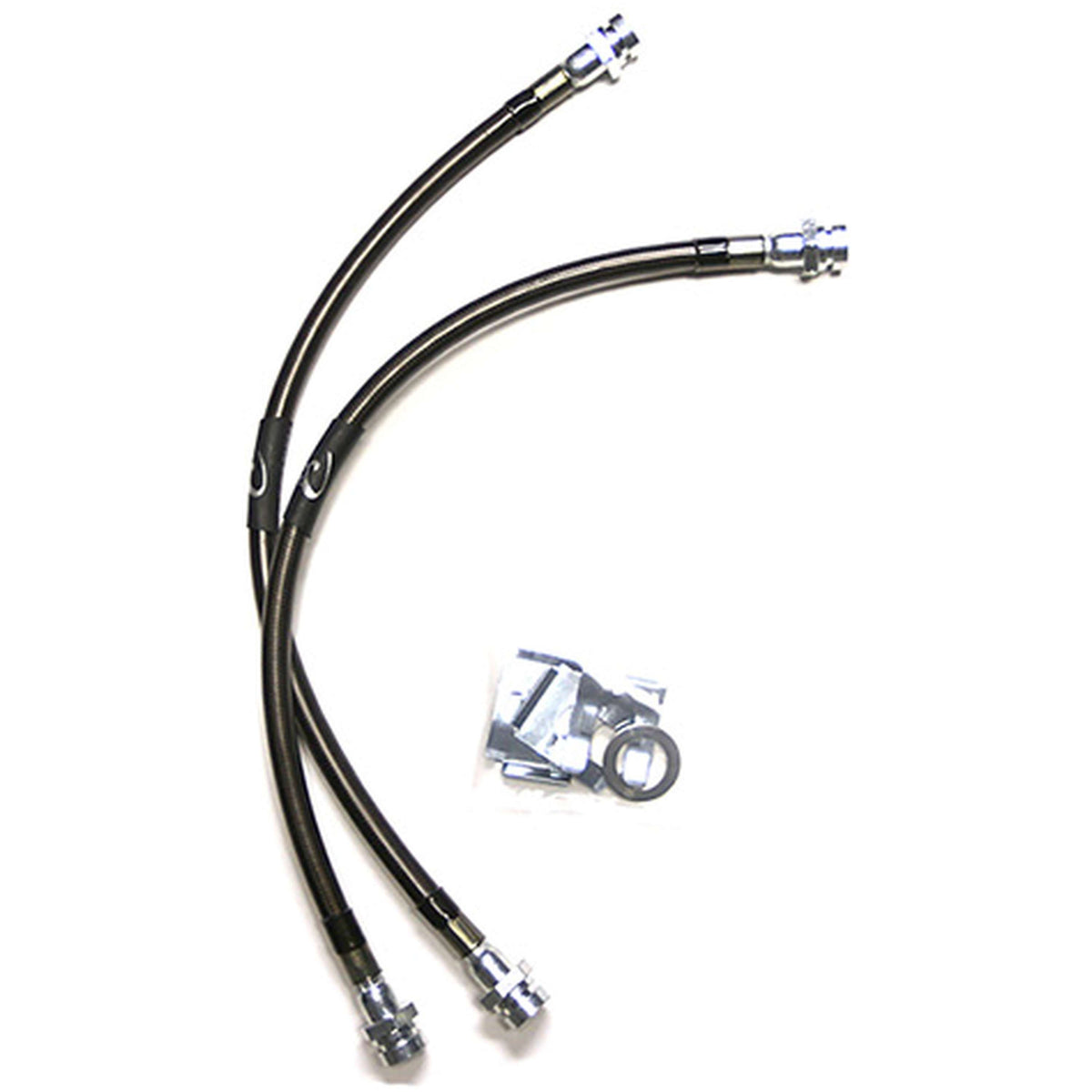 Camburg 07-18 Chevy/GMC 1500 2WD/4WD L/T Kit Front Brake Line Kit (24in L)