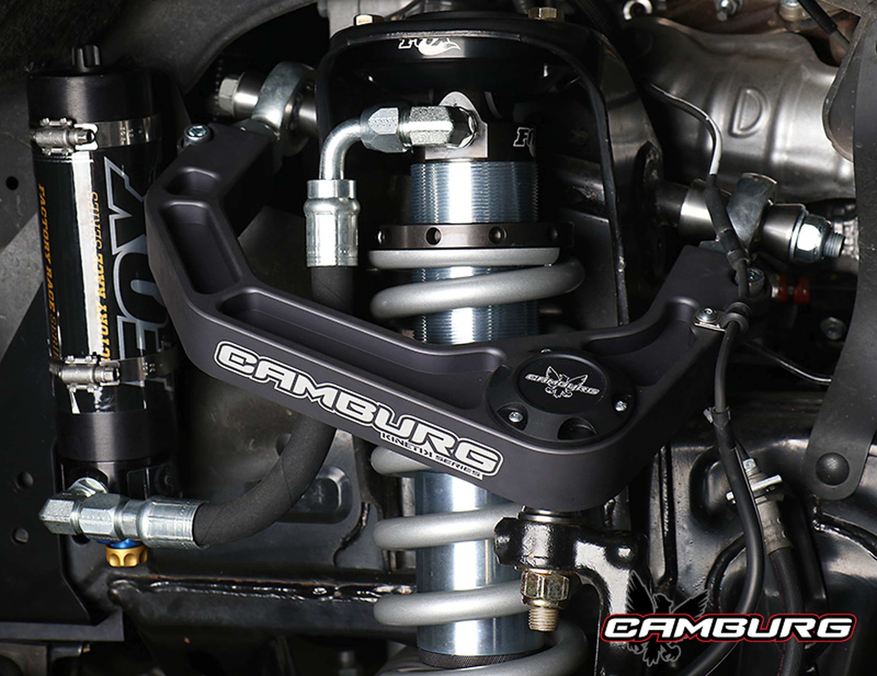 Camburg Engineering 2005-2023 Toyota Tacoma Excludes X-Runner FOX 2.5 Factory DSC KINETIK Series Lift Kit CAM-310109-K