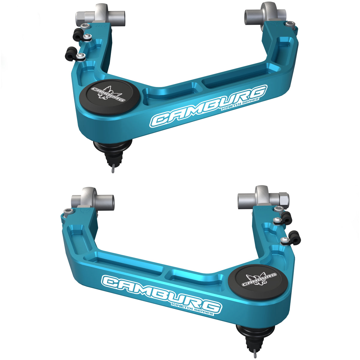 Camburg 07-21 Toyota Tundra / Sequoia 08-22 KINETIK Performance Billet X-Joint XL Upper Arms (Blue)