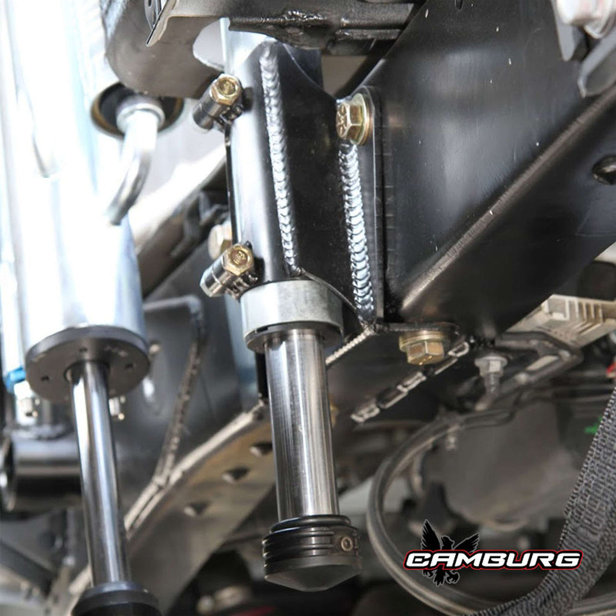 Camburg 07-21 Toyota Tundra 2WD/4WD Bolt-on Rear FOX 2.0 Bump Stop Mount Kit (S/U)