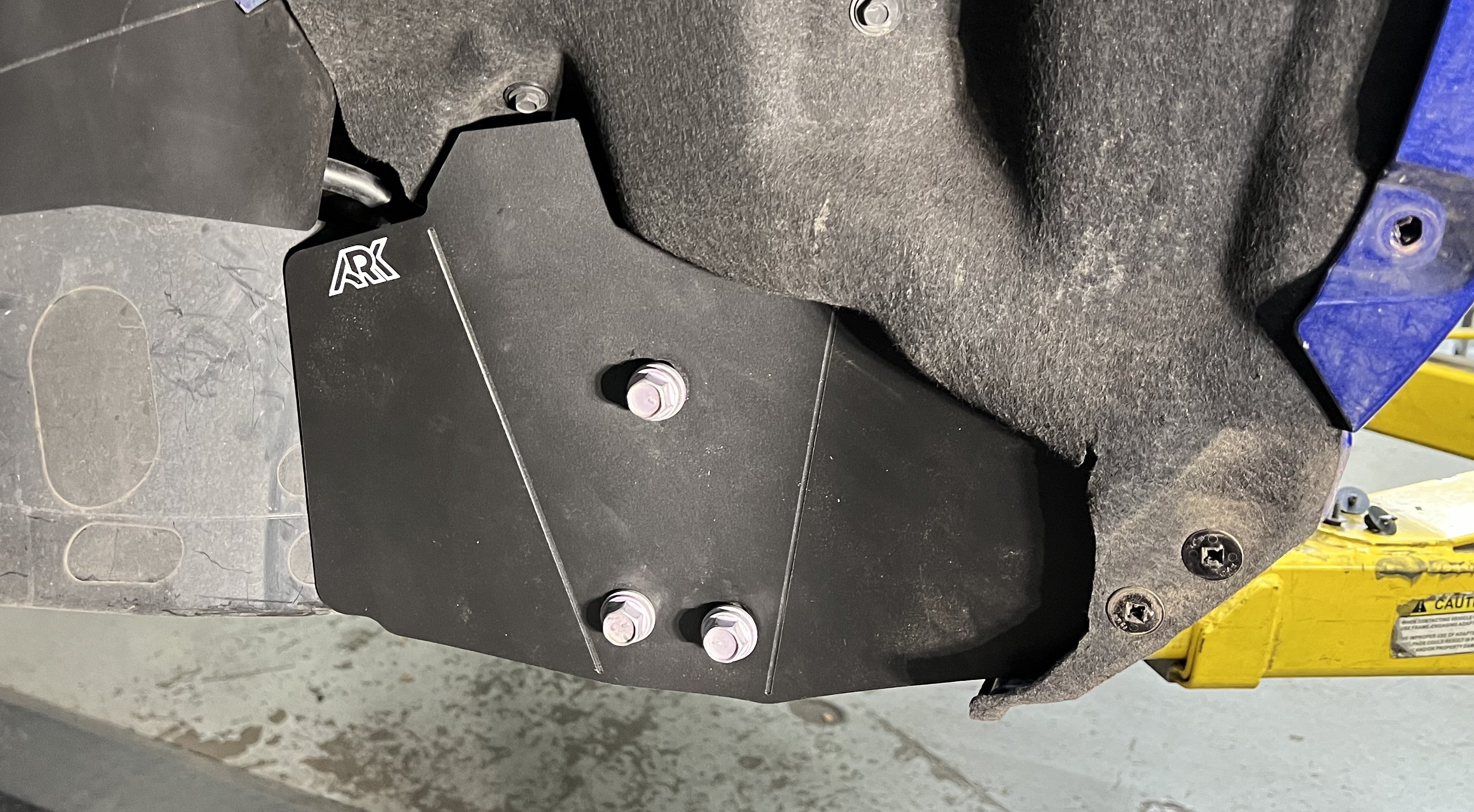 2024+ Toyota Tacoma TriXpoly front crash bracket deletes for enhanced offroad performance and protection.