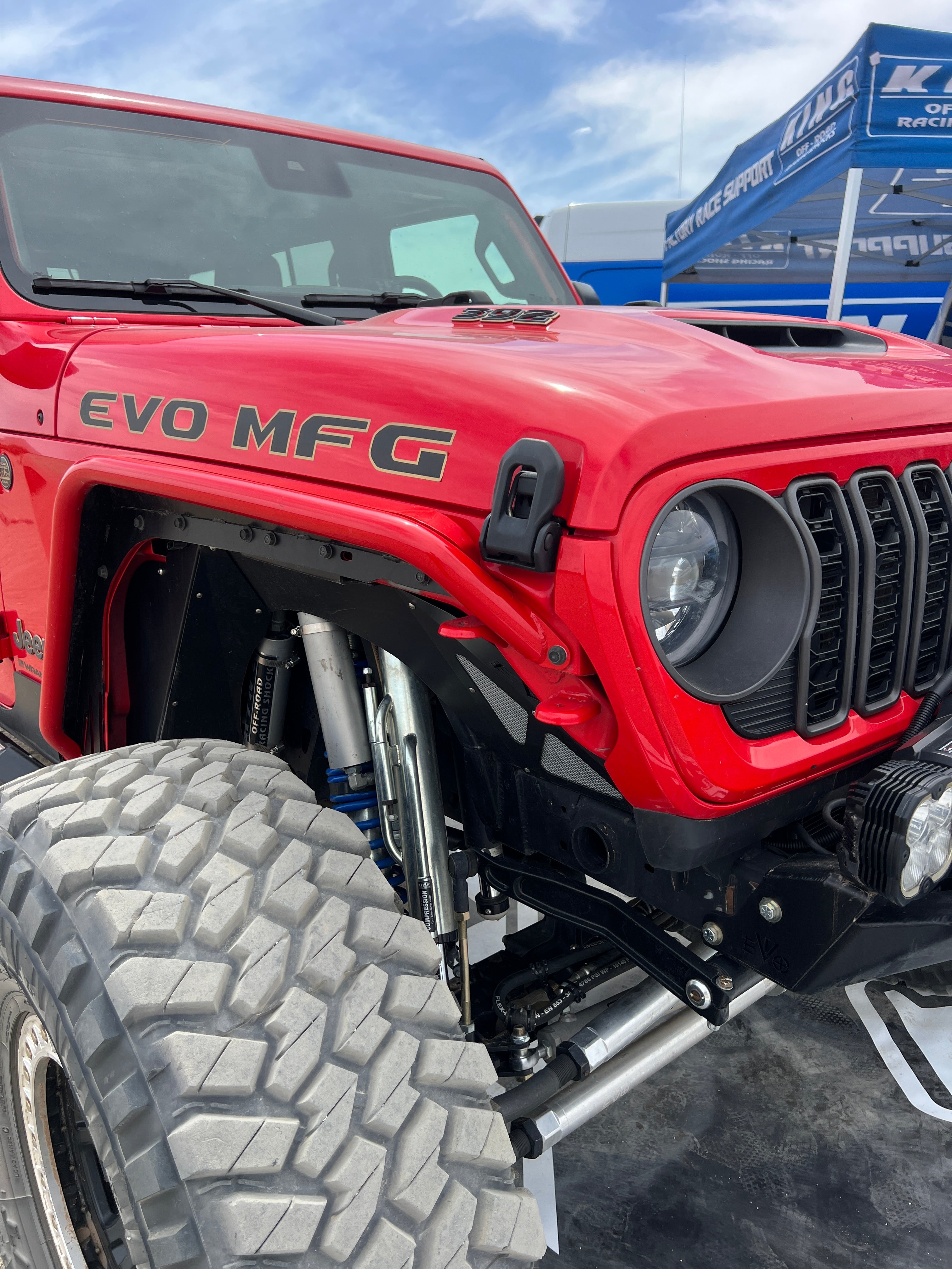 HIGHLINE TUBE FENDERS KSPEC FOR JL/JLU