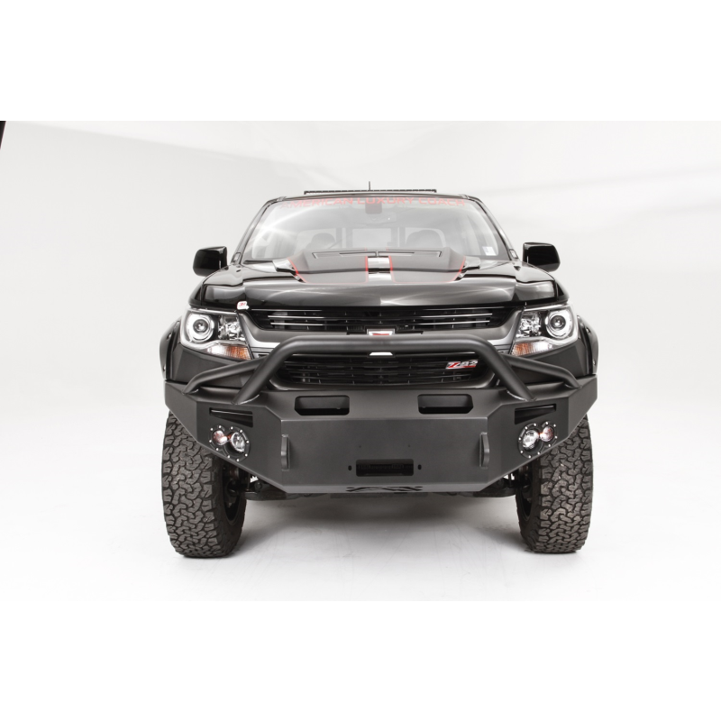 Fab Fours Premium Winch Front Bumper w/ Pre Runner Guard Model CC15-H3352-1