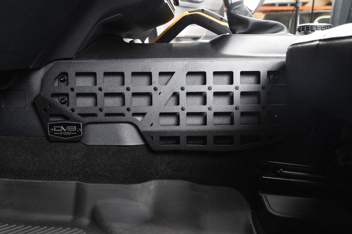 2021 2025 Ford Bronco Center Console Molle Panels DV8 Offroad