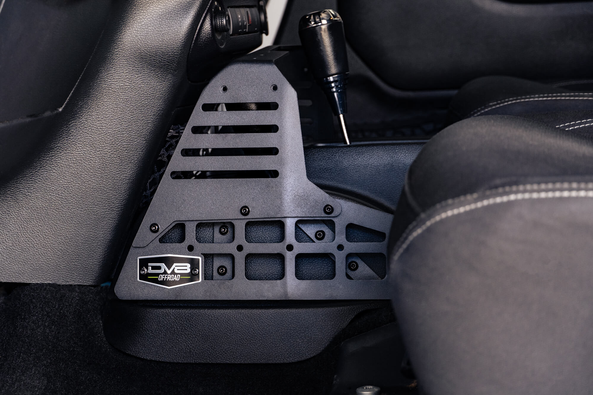 2007 2018 Jeep Wrangler Center Console Molle Panels Device Bridge DV8 Offroad