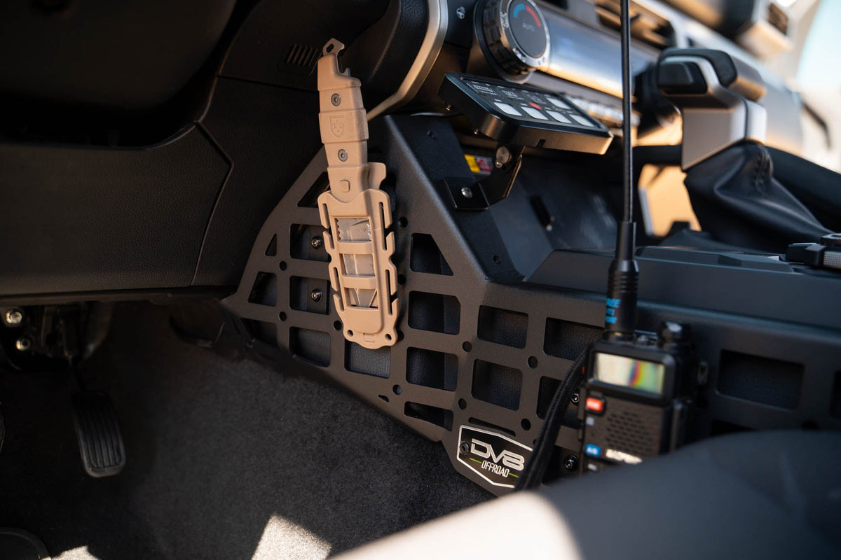 2024 2025 Toyota Tacoma Center Console Molle Panels Digital Device Mount DV8 Offroad