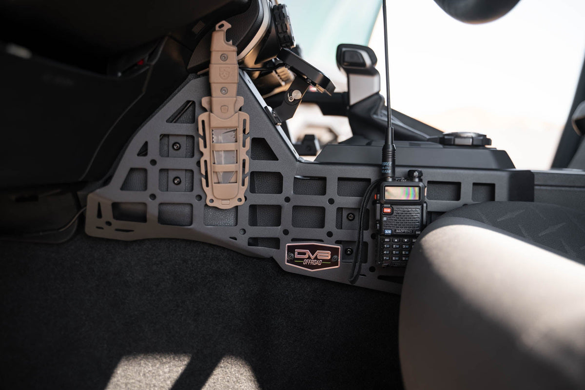 2024 2025 Toyota Tacoma Center Console Molle Panels Digital Device Mount DV8 Offroad