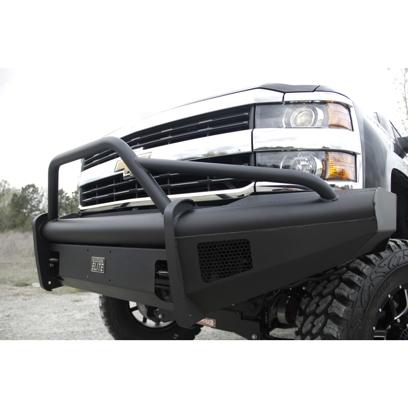 Fab Fours Elite Front Bumper w/ Pre Runner Guard Model CH05-Q1362-1