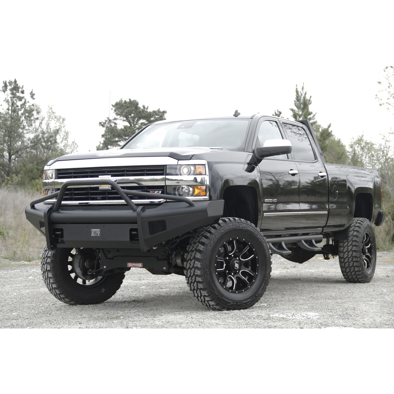 Fab Fours Elite Front Bumper w/ Pre Runner Guard Model CH05-Q1362-1