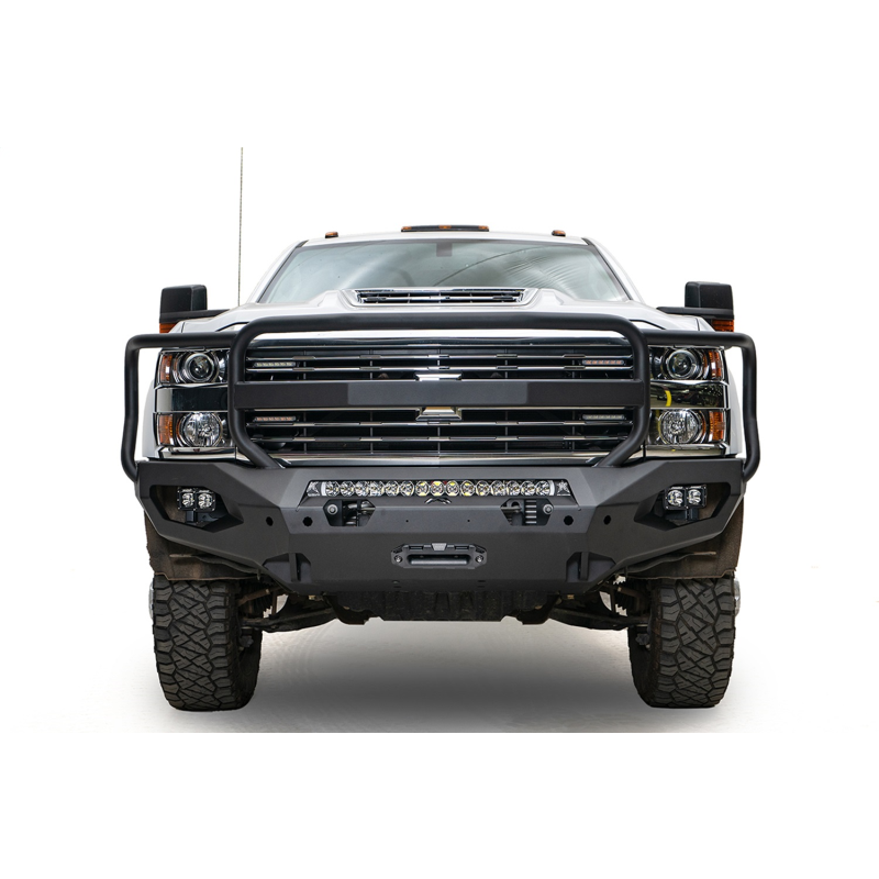 Fab Fours Matrix Front Bumper w/ Grille Guard Model CH15-X2750-1