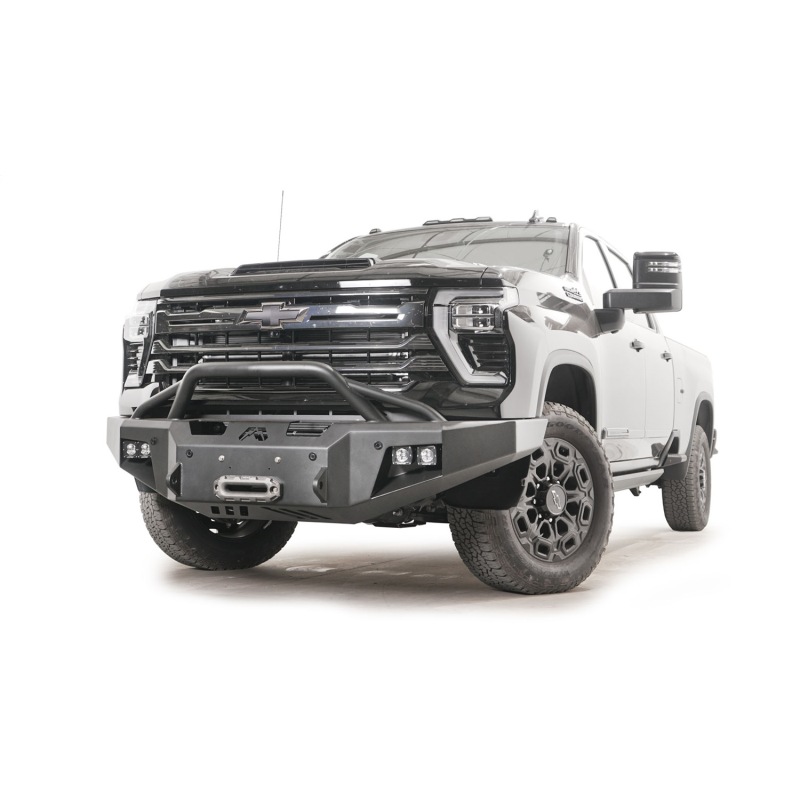 Fab Fours Premium Winch Front Bumper w/ Pre Runner Guard Model CH24-A6152-1